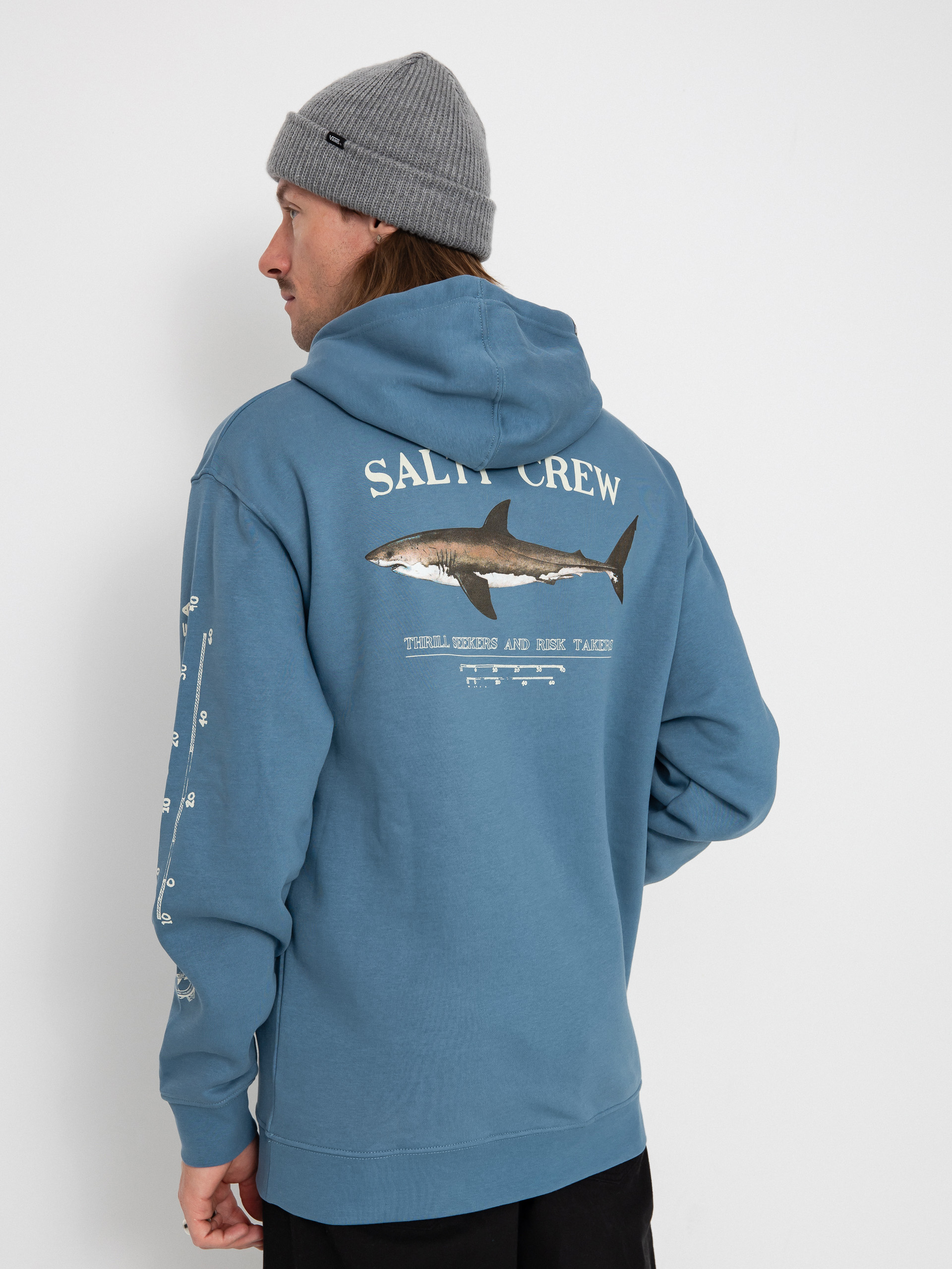 Hanorac cu glugă Salty Crew Bruce HD (slate)