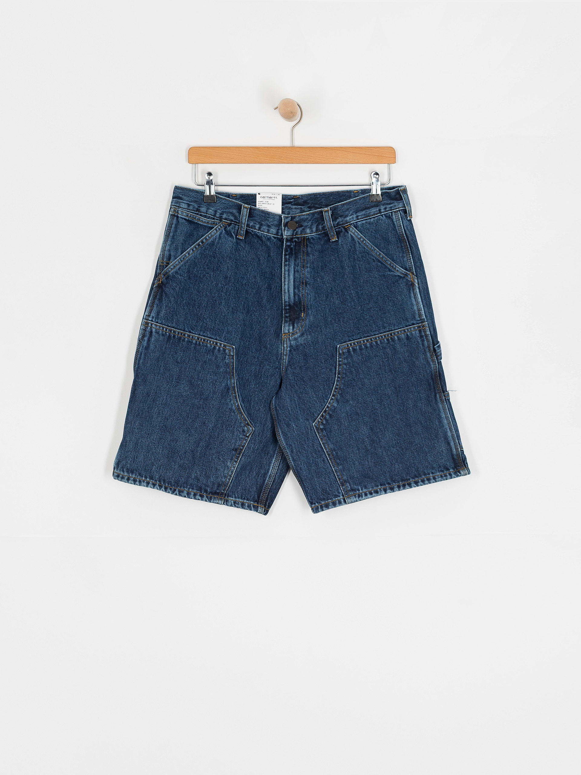 Pantaloni scurți Carhartt WIP Double Knee (blue)