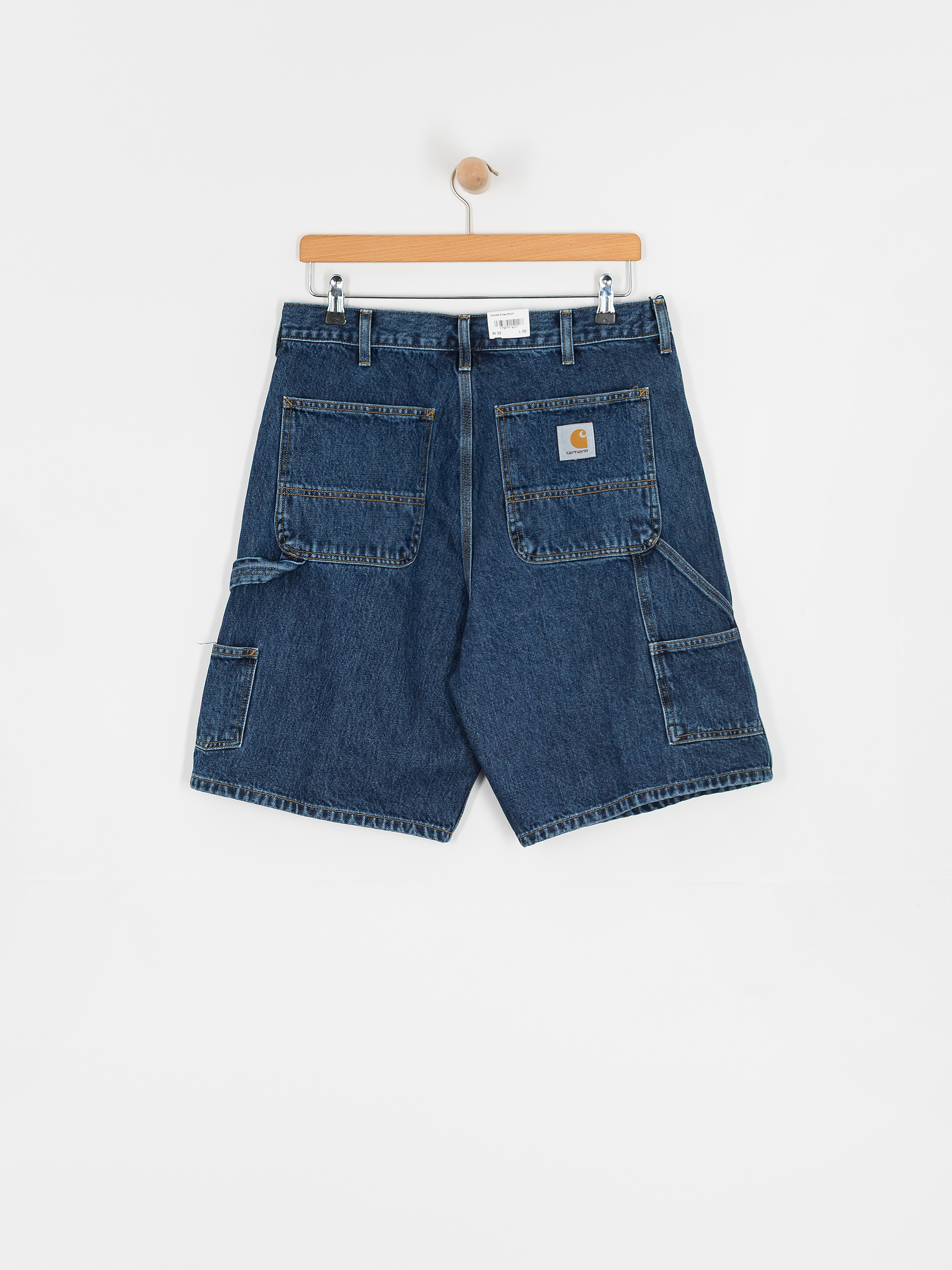 Pantaloni scurți Carhartt WIP Double Knee (blue)