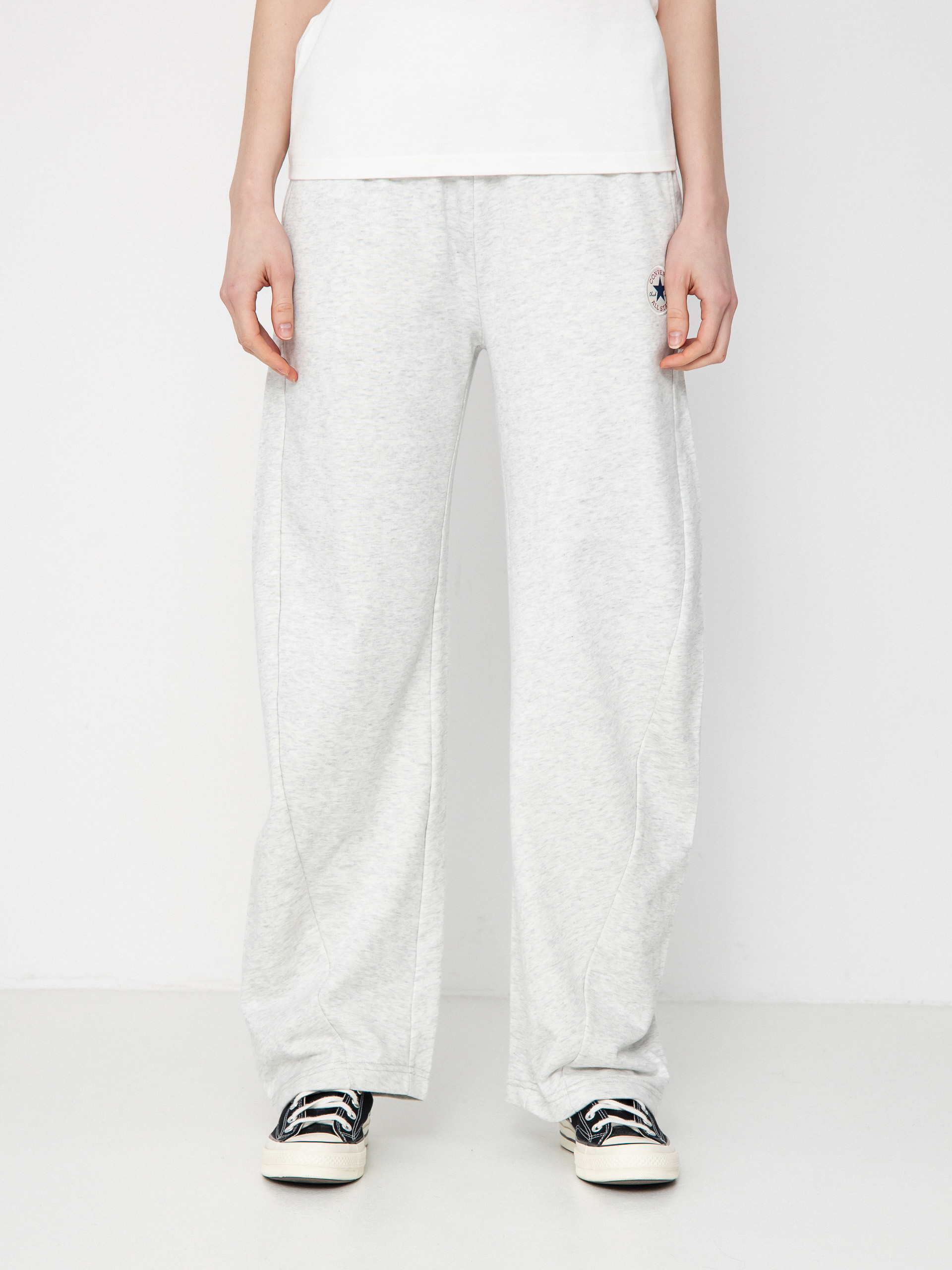 Pantaloni Converse Retro Banana Knit Wmn (light retro grey heather)