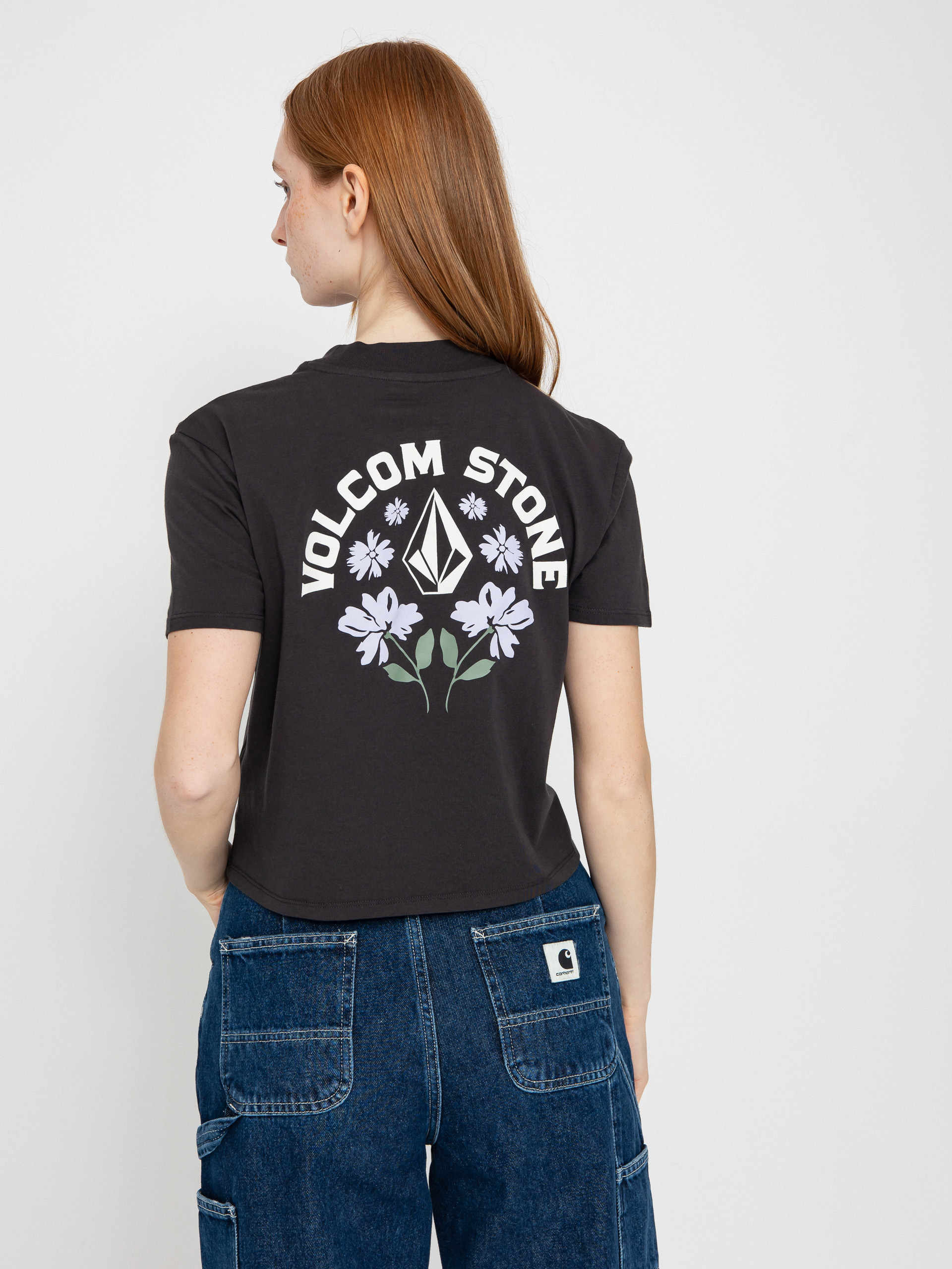 Tricou Volcom Pocket Dial Wmn (vintage black)