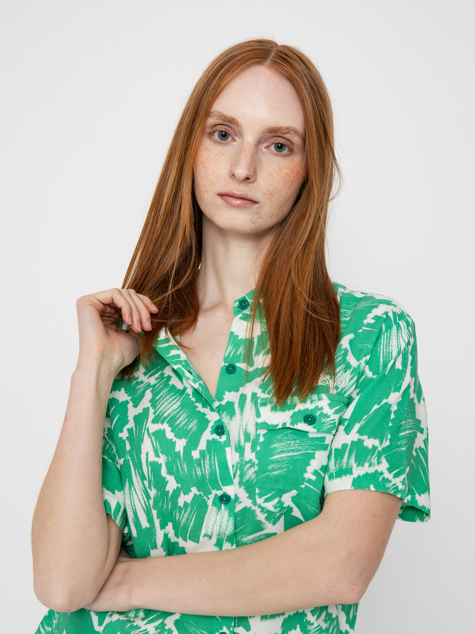 Cămașă Volcom Fa Alix 2 Wmn (jade)