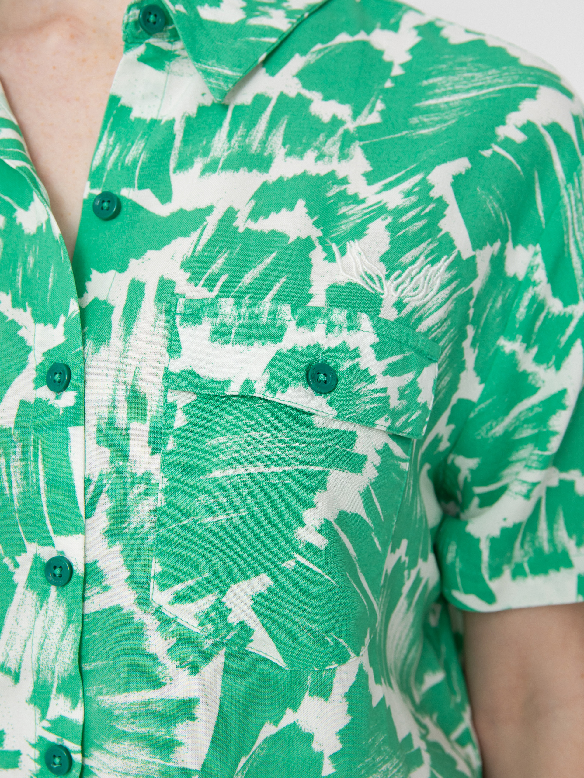 Cămașă Volcom Fa Alix 2 Wmn (jade)