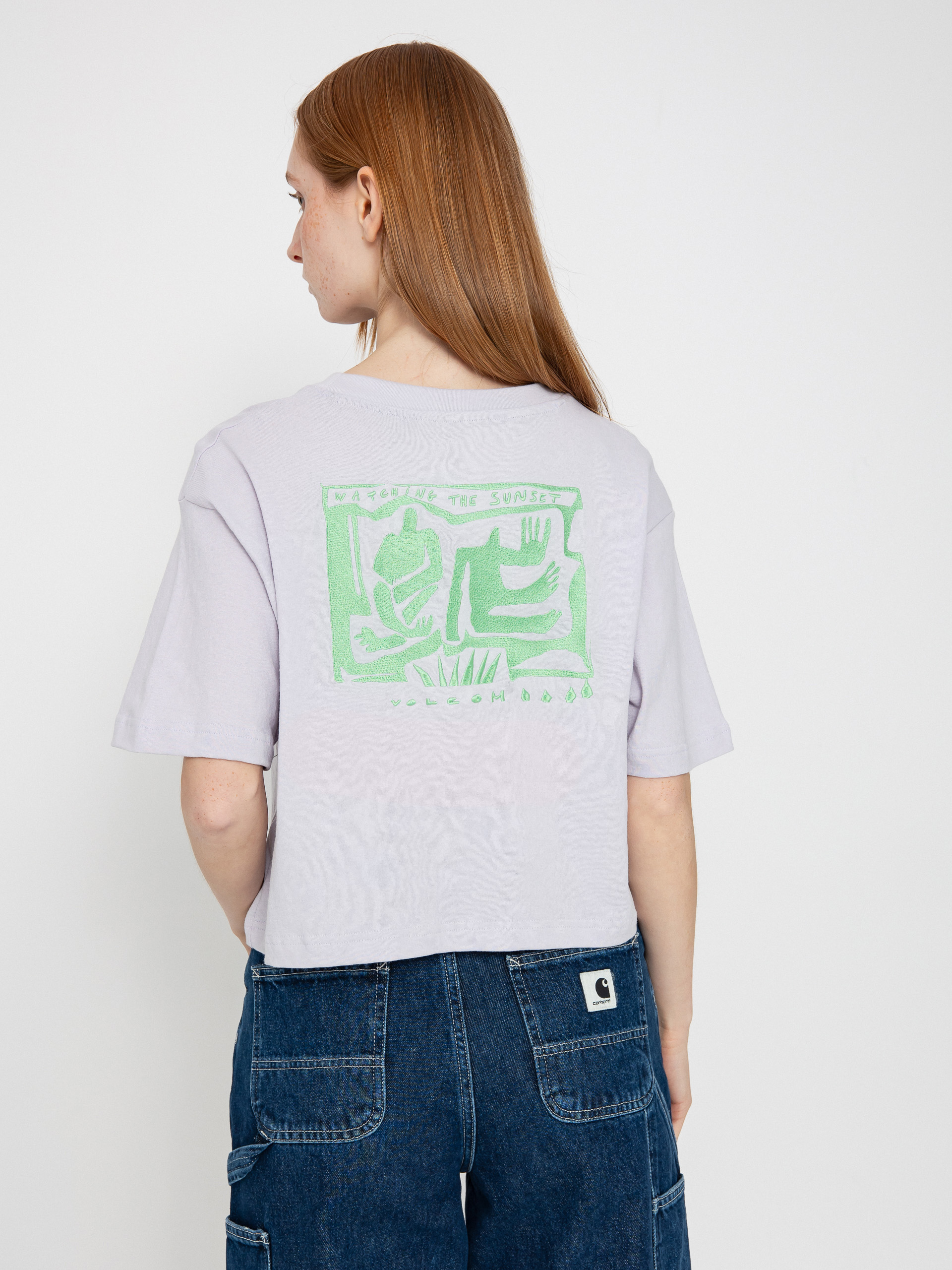 Tricou Volcom Drumstone Wmn (dusty lavender)