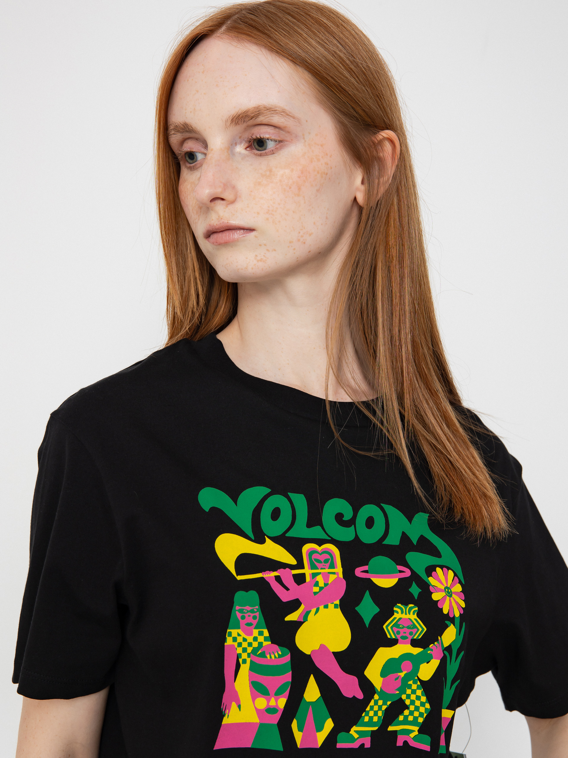 Tricou Volcom Radical Daze Up Wmn (black)