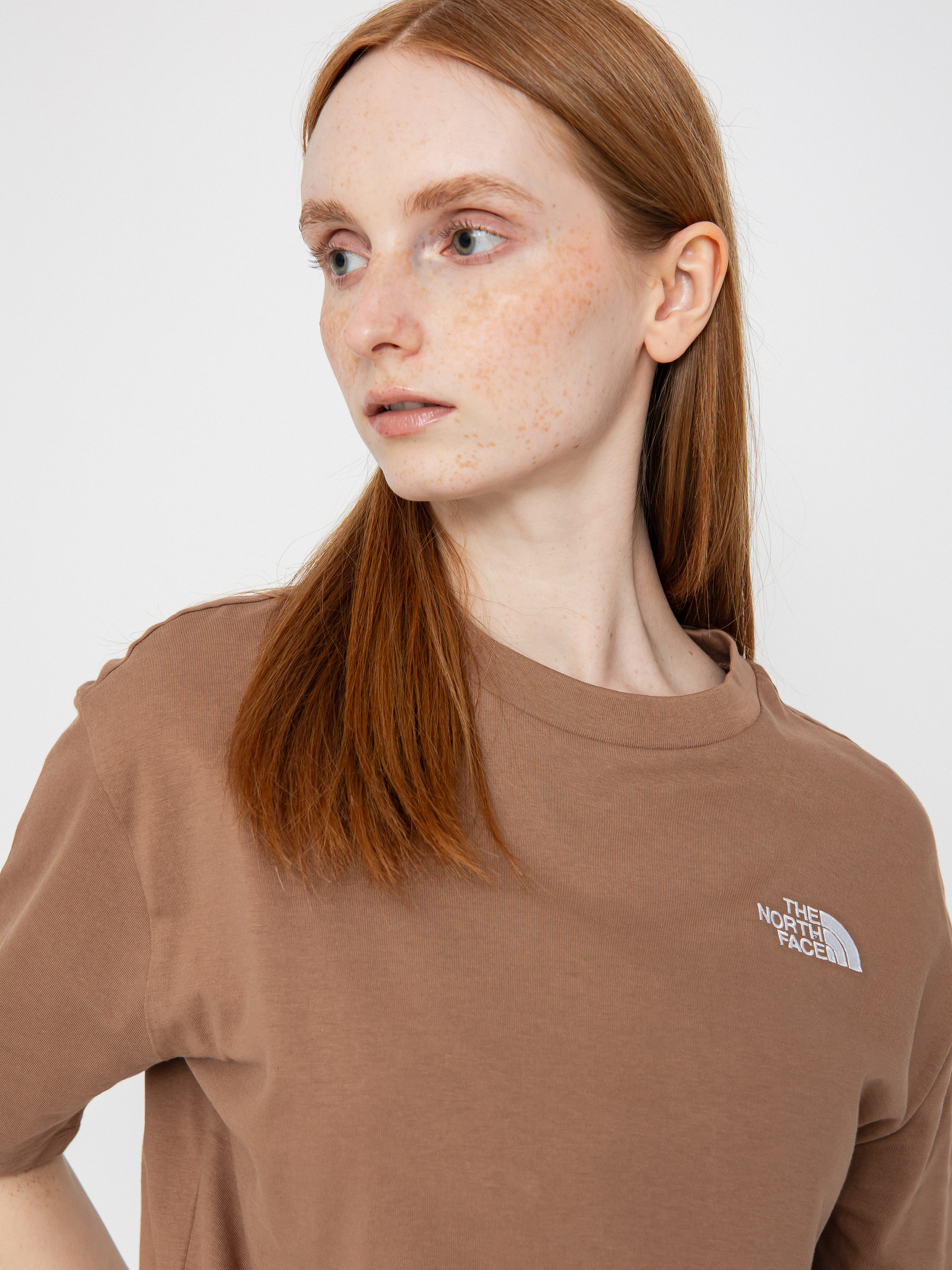 Tricou The North Face Essential Oversize Wmn (latte)