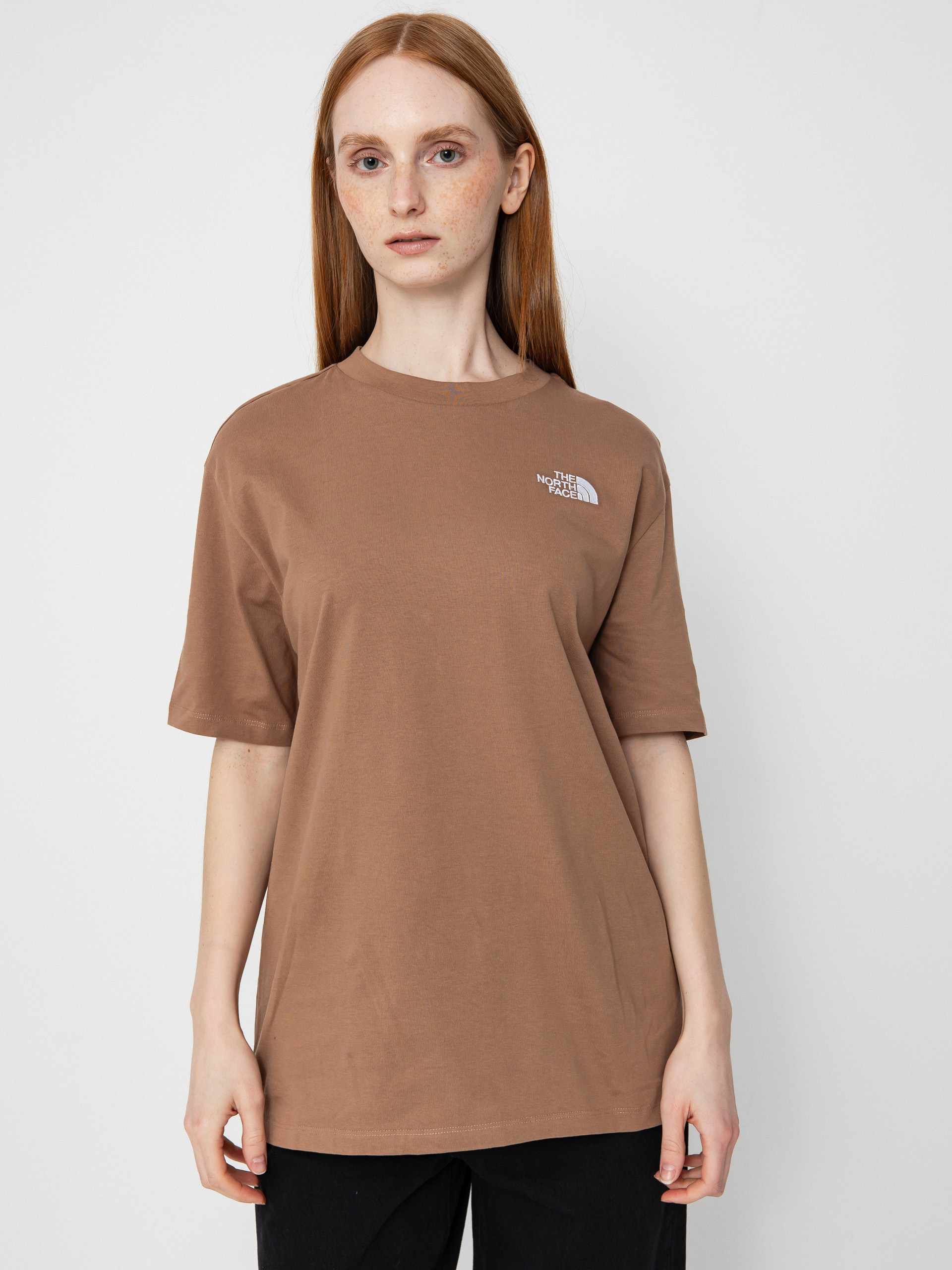 Tricou The North Face Essential Oversize Wmn (latte)