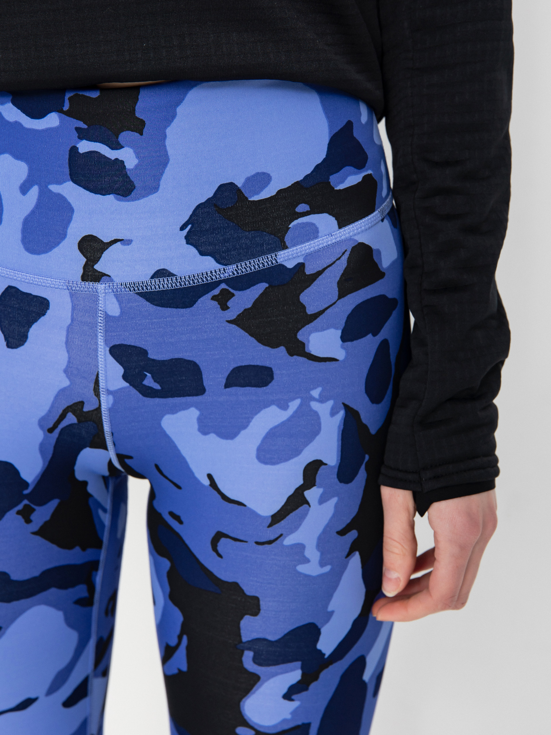 Colanți The North Face Ma Flex 25In Tight Aop Wmn (virtual blue light show)