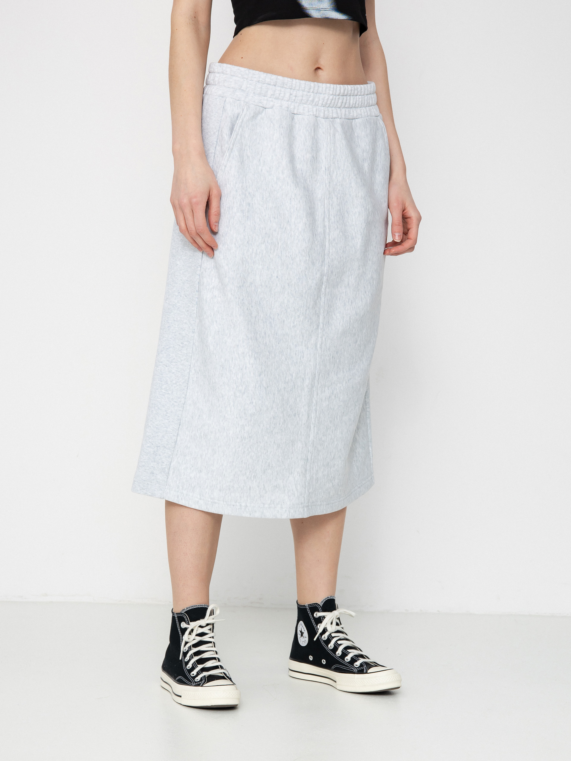 Fustă Carhartt WIP American Script Wmn (ash heather)