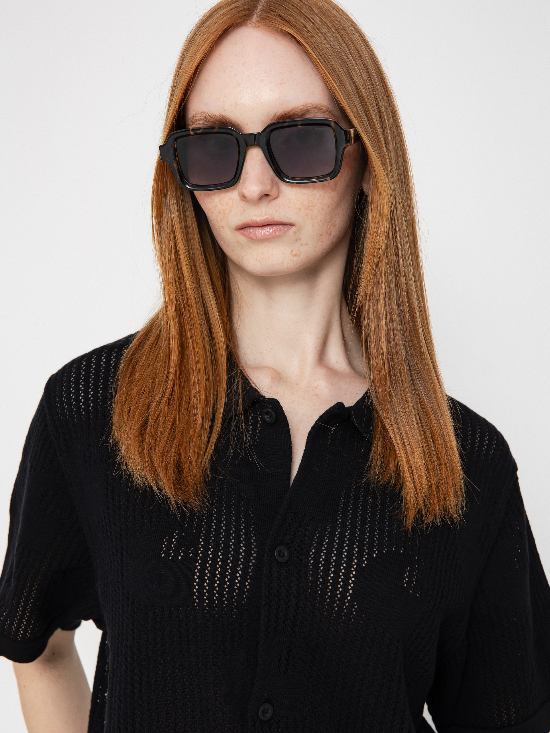 Cămașă Carhartt WIP Temple Knit Wmn (black)