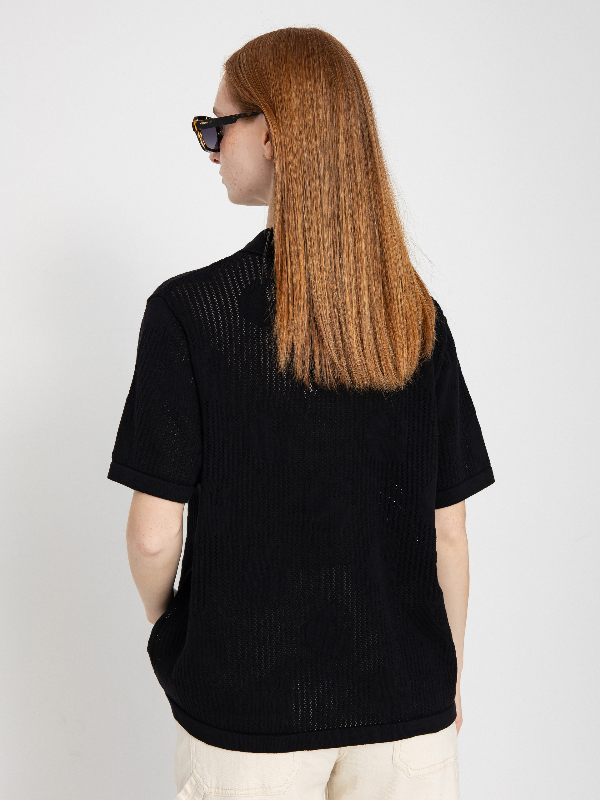 Cămașă Carhartt WIP Temple Knit Wmn (black)