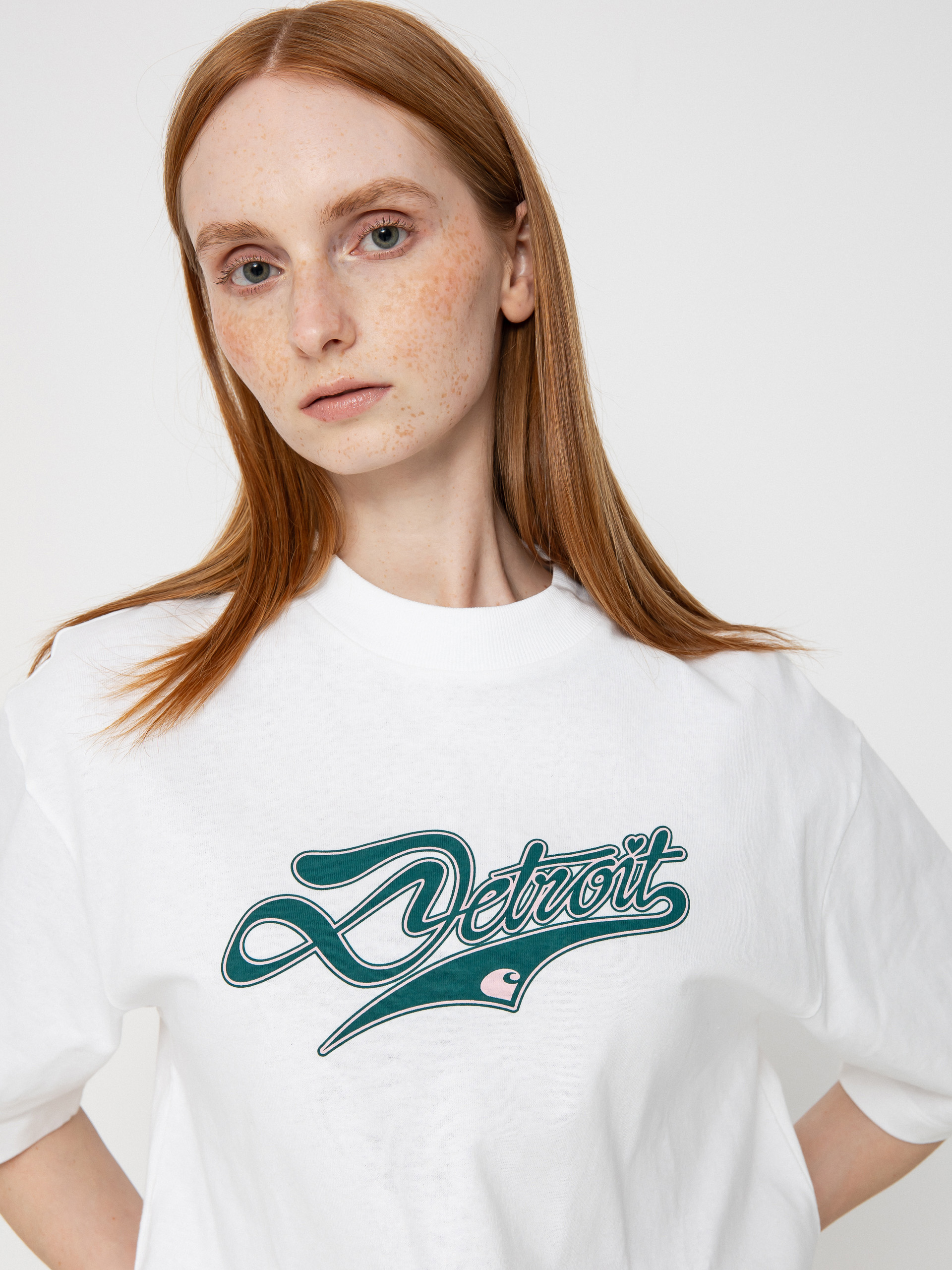 Tricou Carhartt WIP Slap Shot Wmn (white)