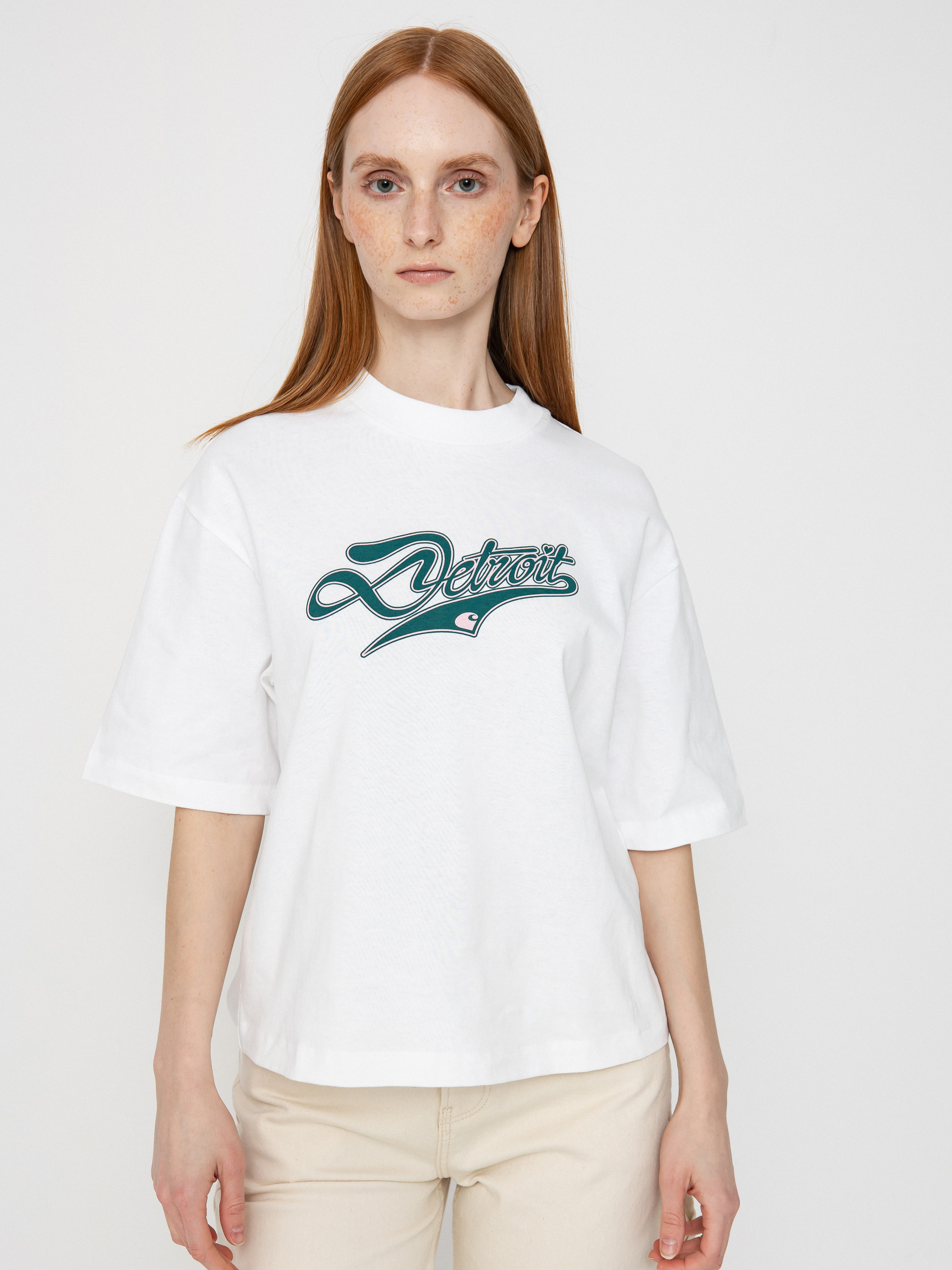 Tricou Carhartt WIP Slap Shot Wmn (white)