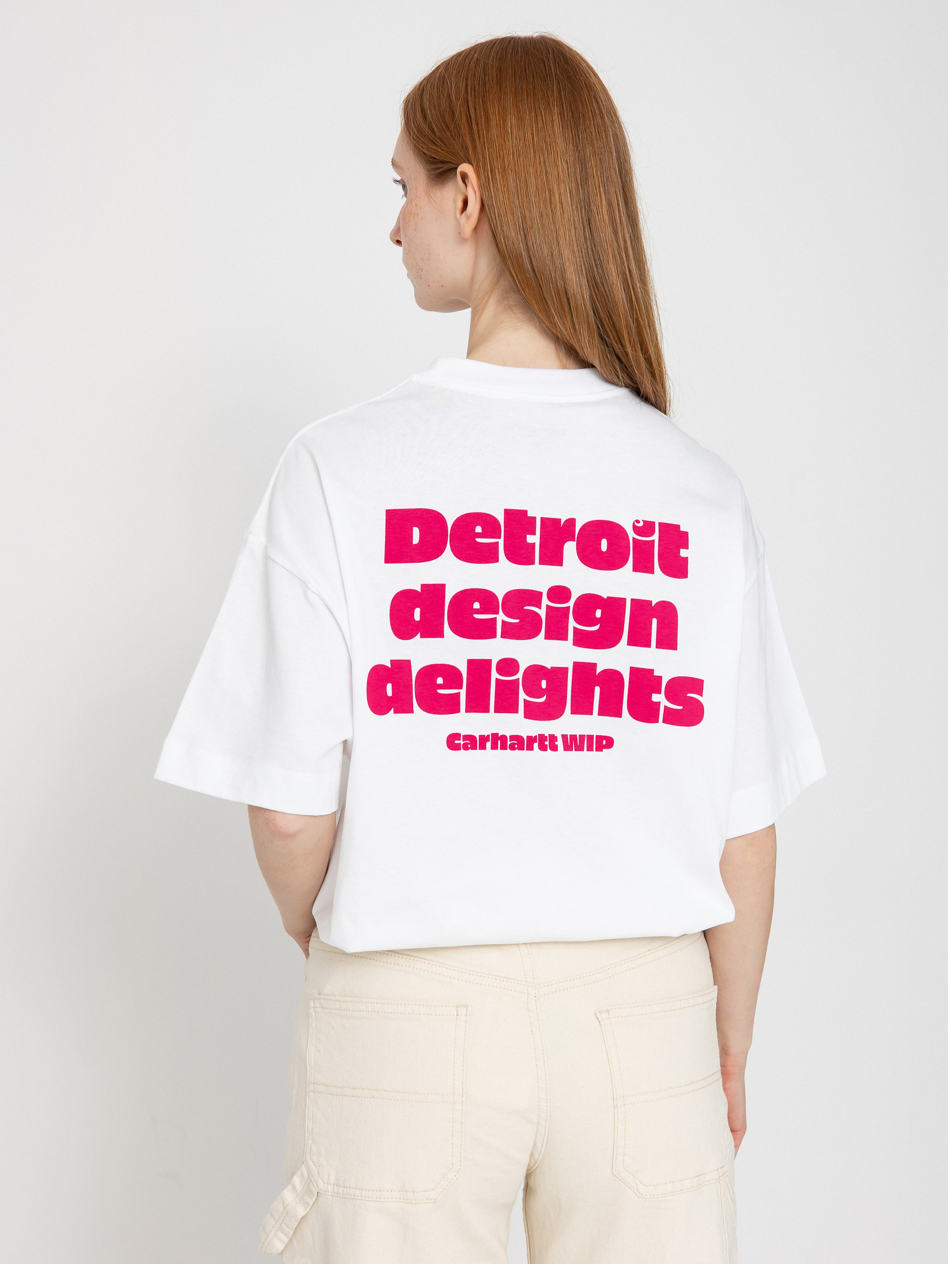 Tricou Carhartt WIP Day Off Wmn (white/disco)