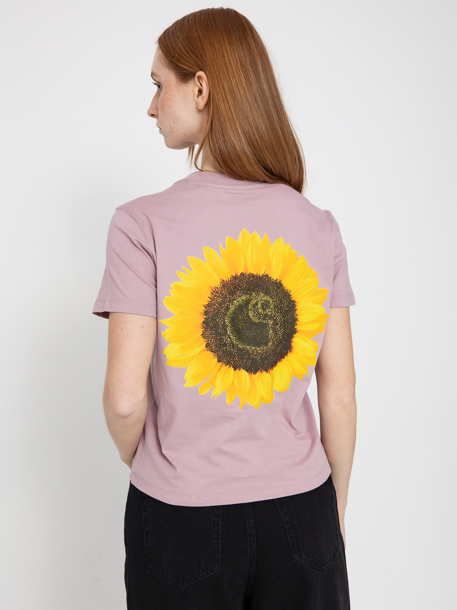 Tricou Carhartt WIP Sunflower Wmn (hortensia)