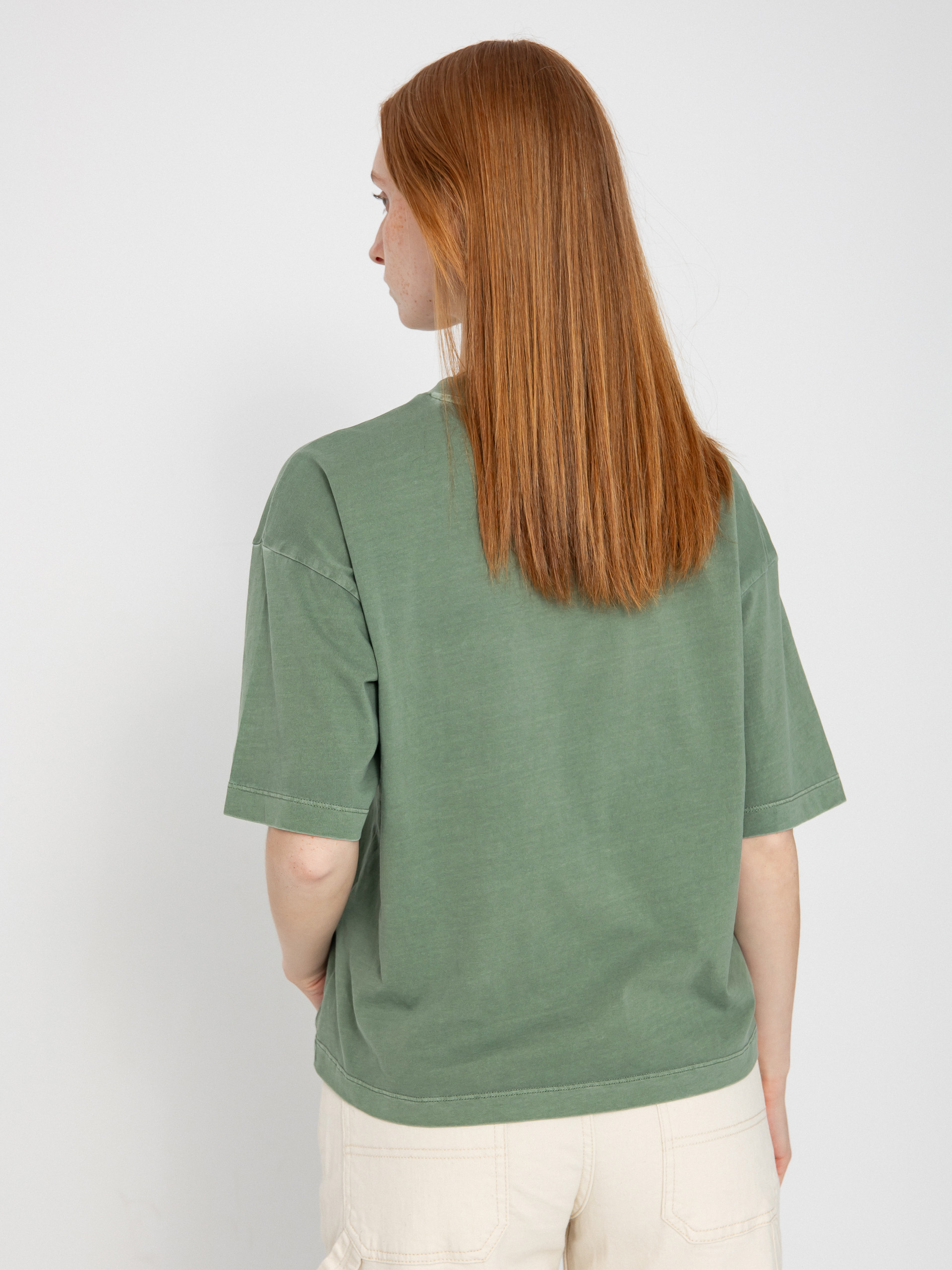 Tricou Carhartt WIP Nelson Wmn (park)