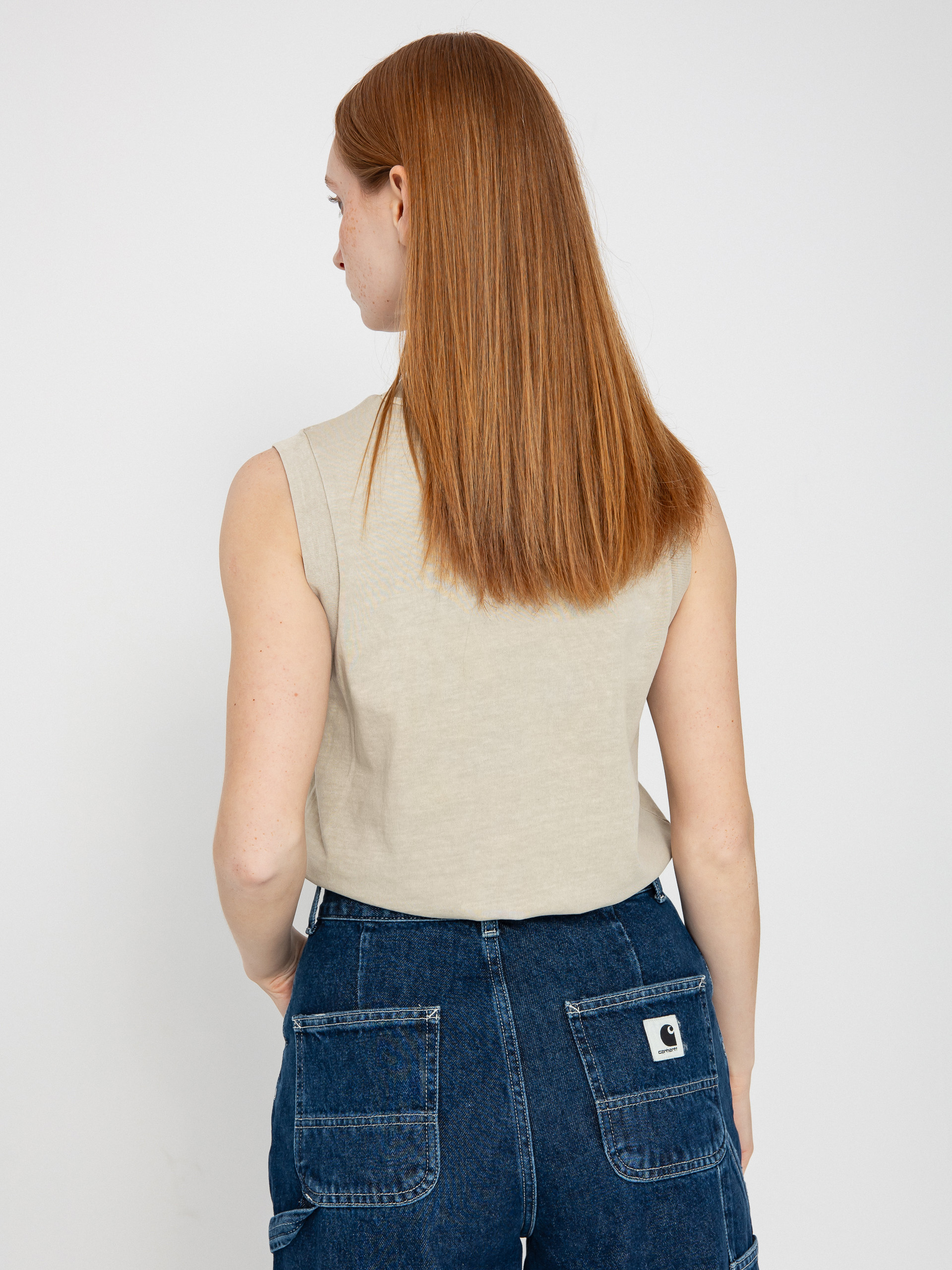 Tricou Carhartt WIP Nelson Wmn (fleur de sel)