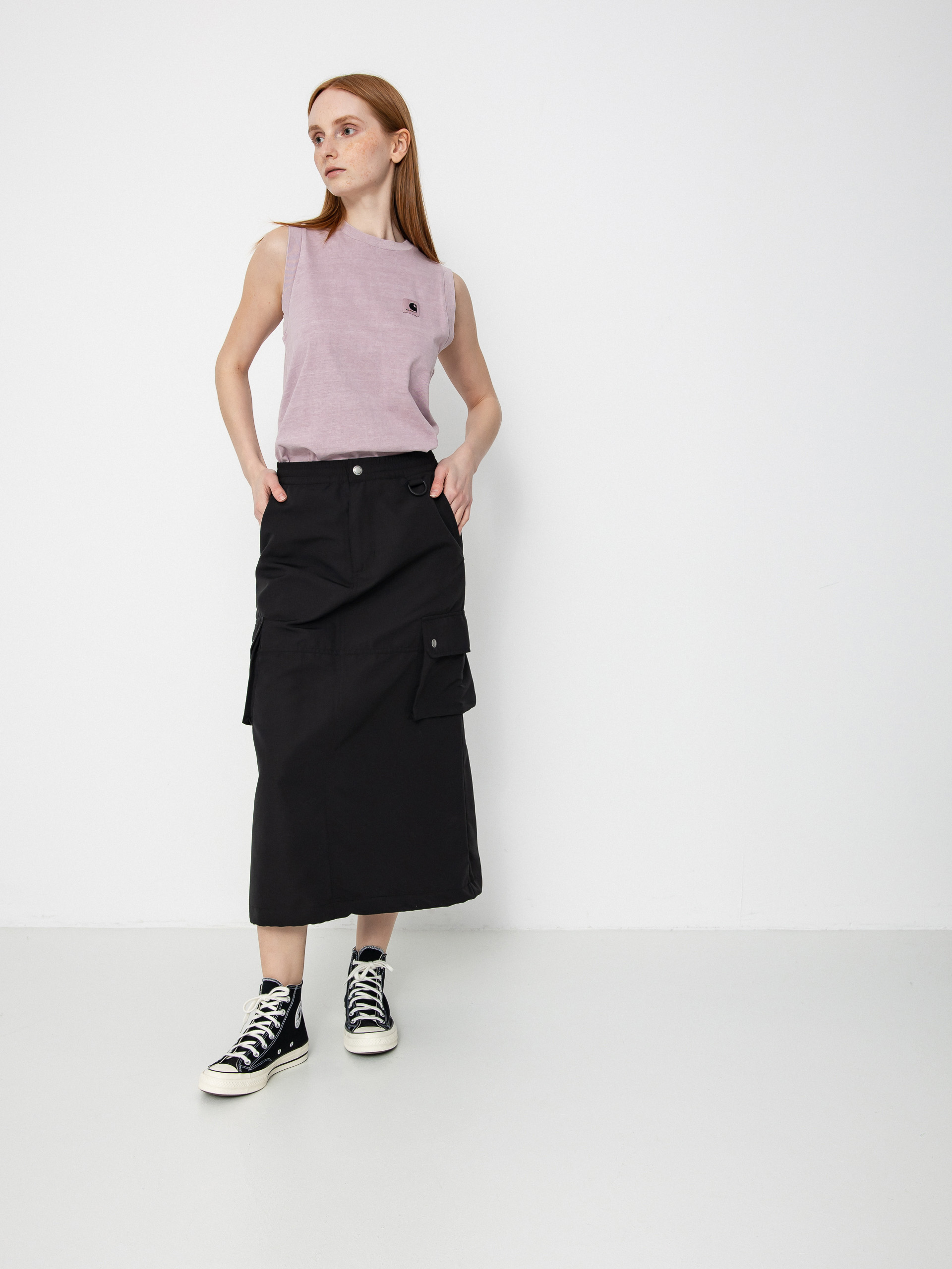 Tricou Carhartt WIP Nelson Wmn (hortensia)