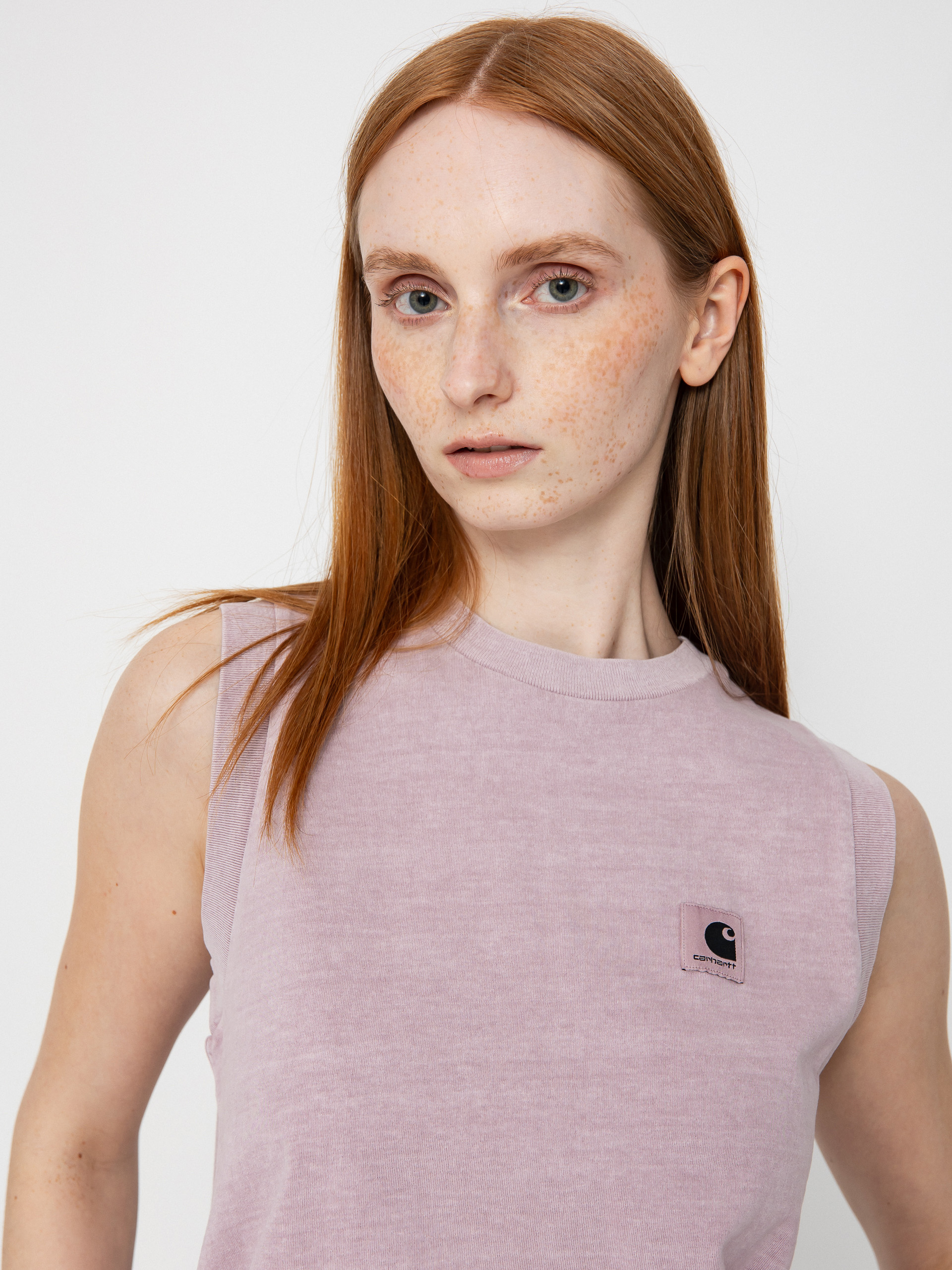 Tricou Carhartt WIP Nelson Wmn (hortensia)