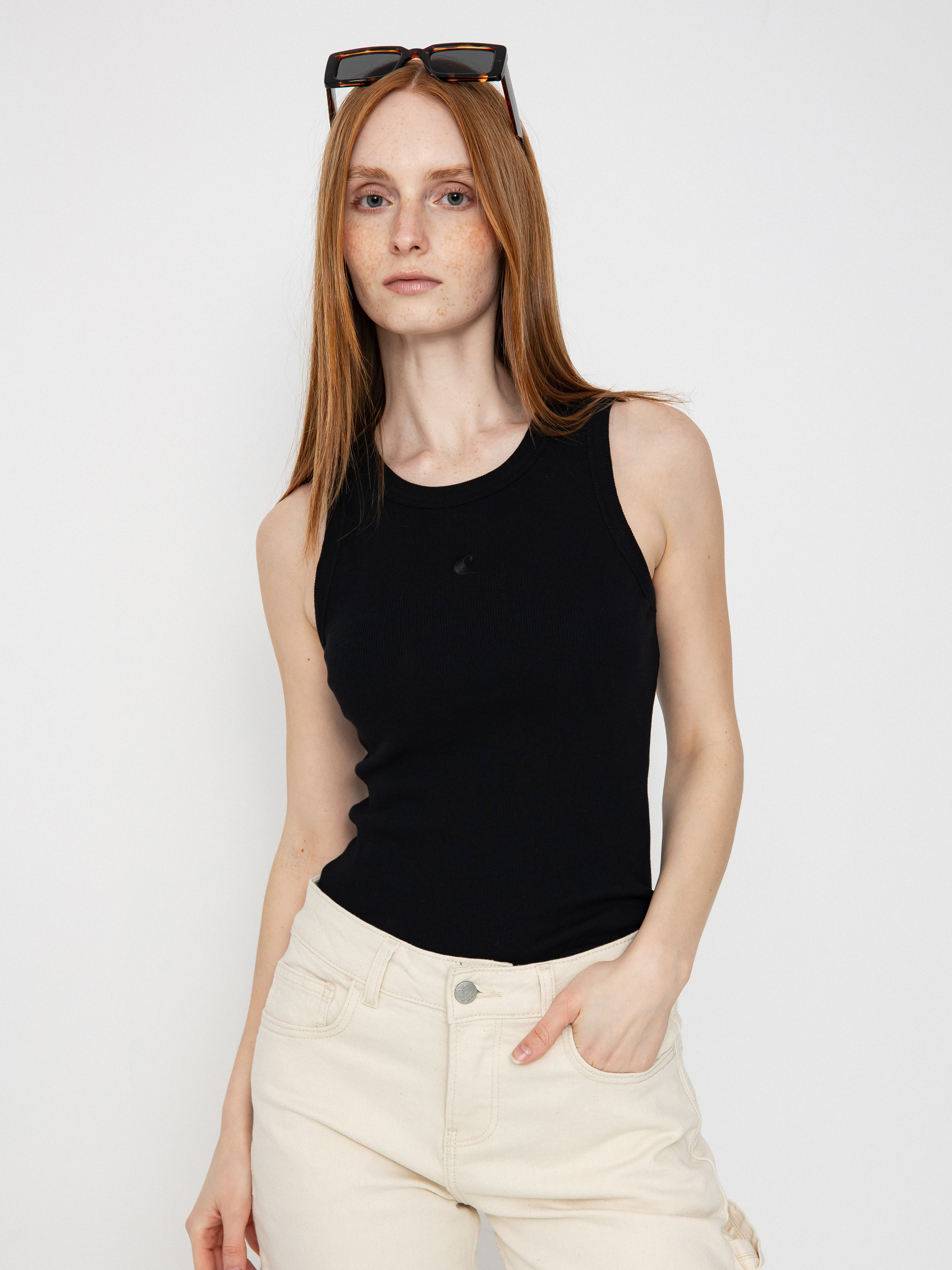 Tricou Carhartt WIP Philips Wmn (black)