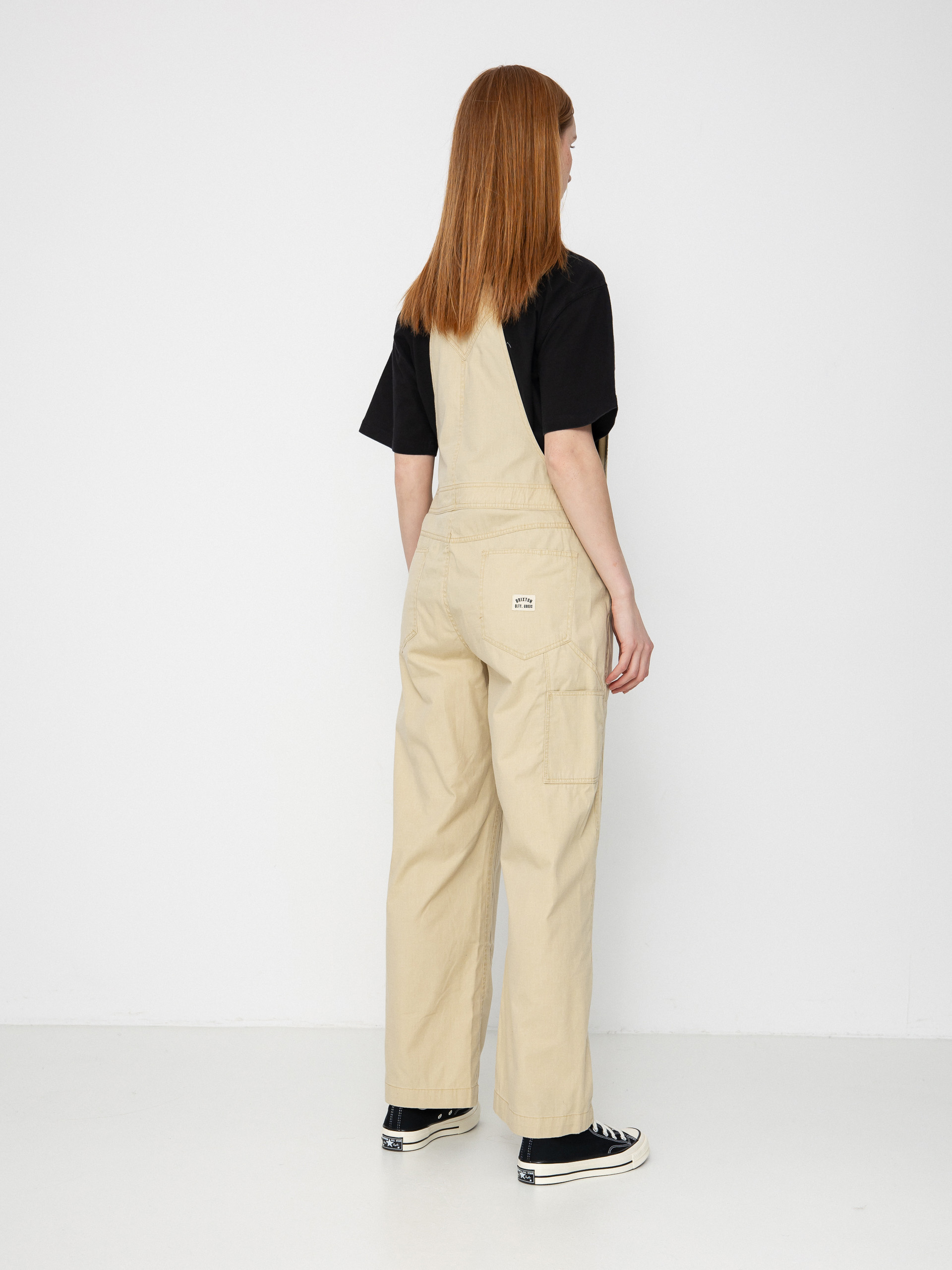 Pantaloni Brixton Utility Overall Wmn (pale khaki)