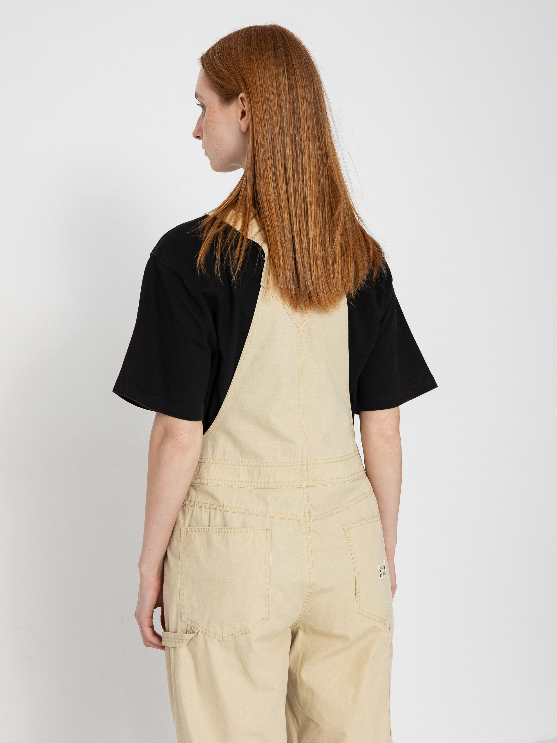 Pantaloni Brixton Utility Overall Wmn (pale khaki)