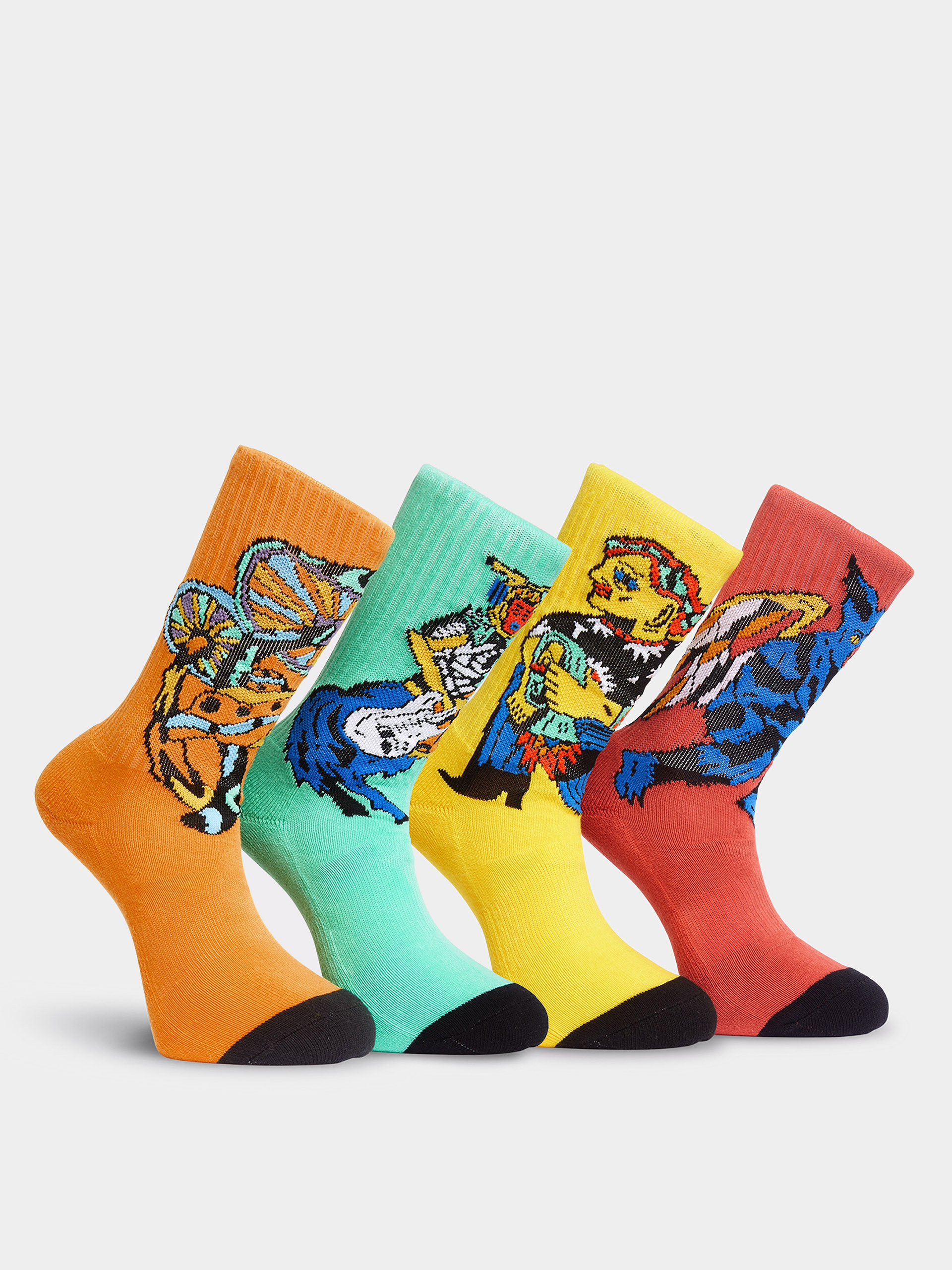 Șosete Volcom Fa Bob Mollema 4Pk (mint)