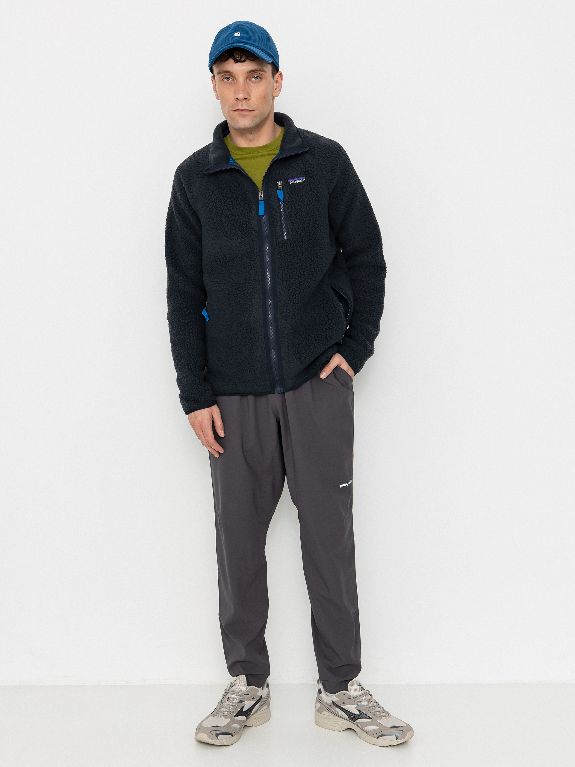 Geacă Patagonia Retro Pile (pitch blue w/endless blue)