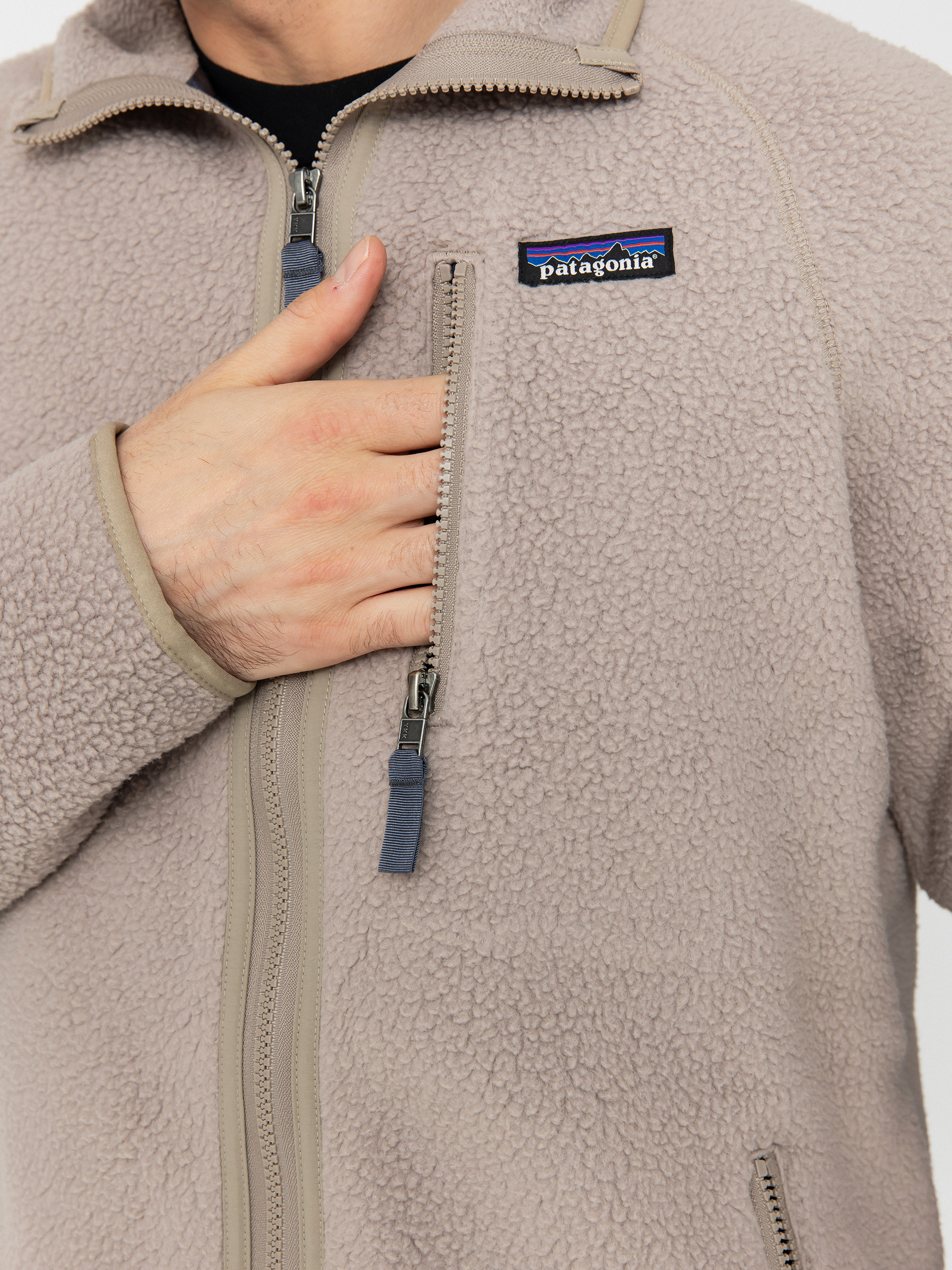 Geacă Patagonia Retro Pile (seabird grey)