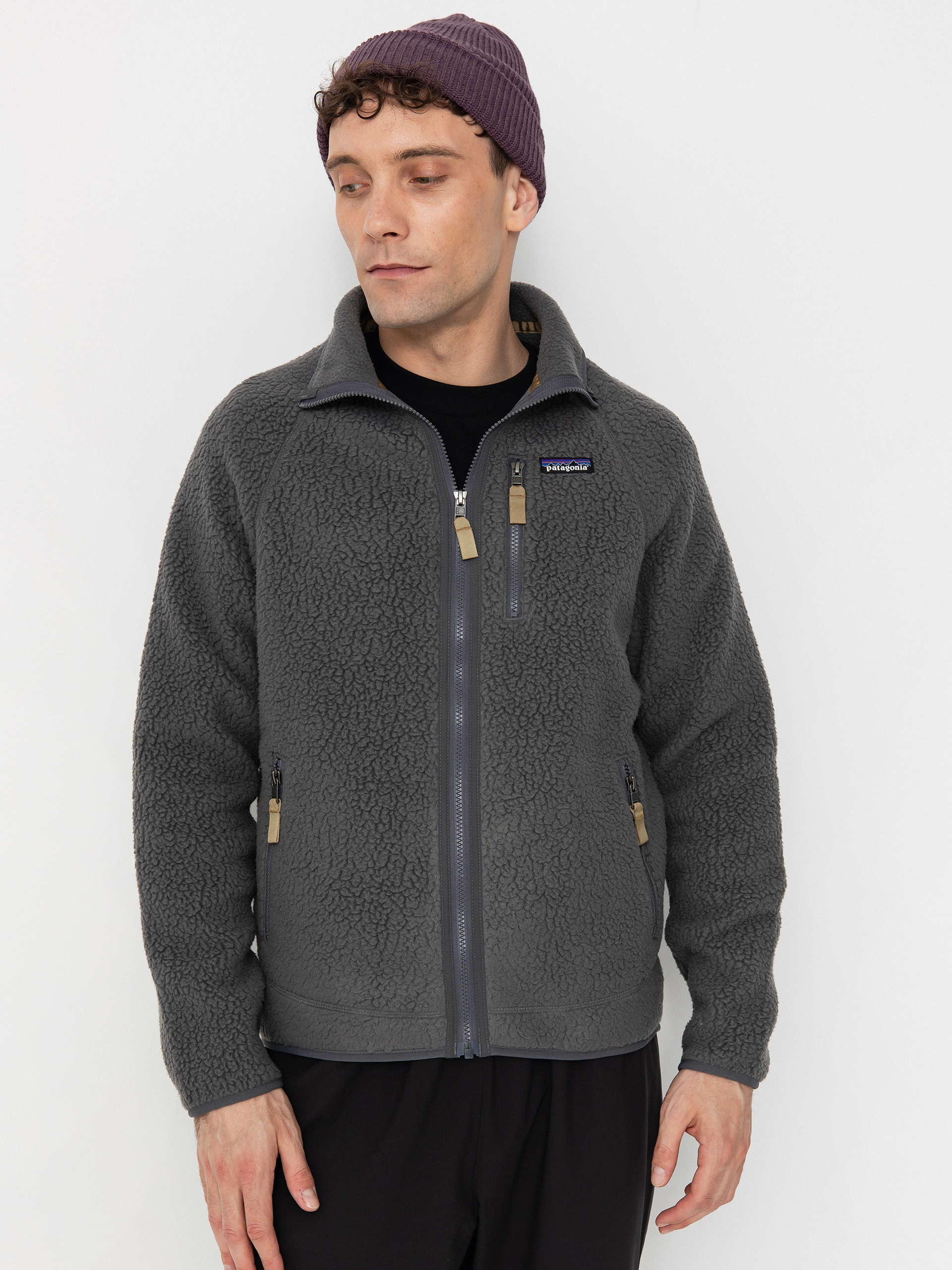 Geacă Patagonia Retro Pile (forge grey)