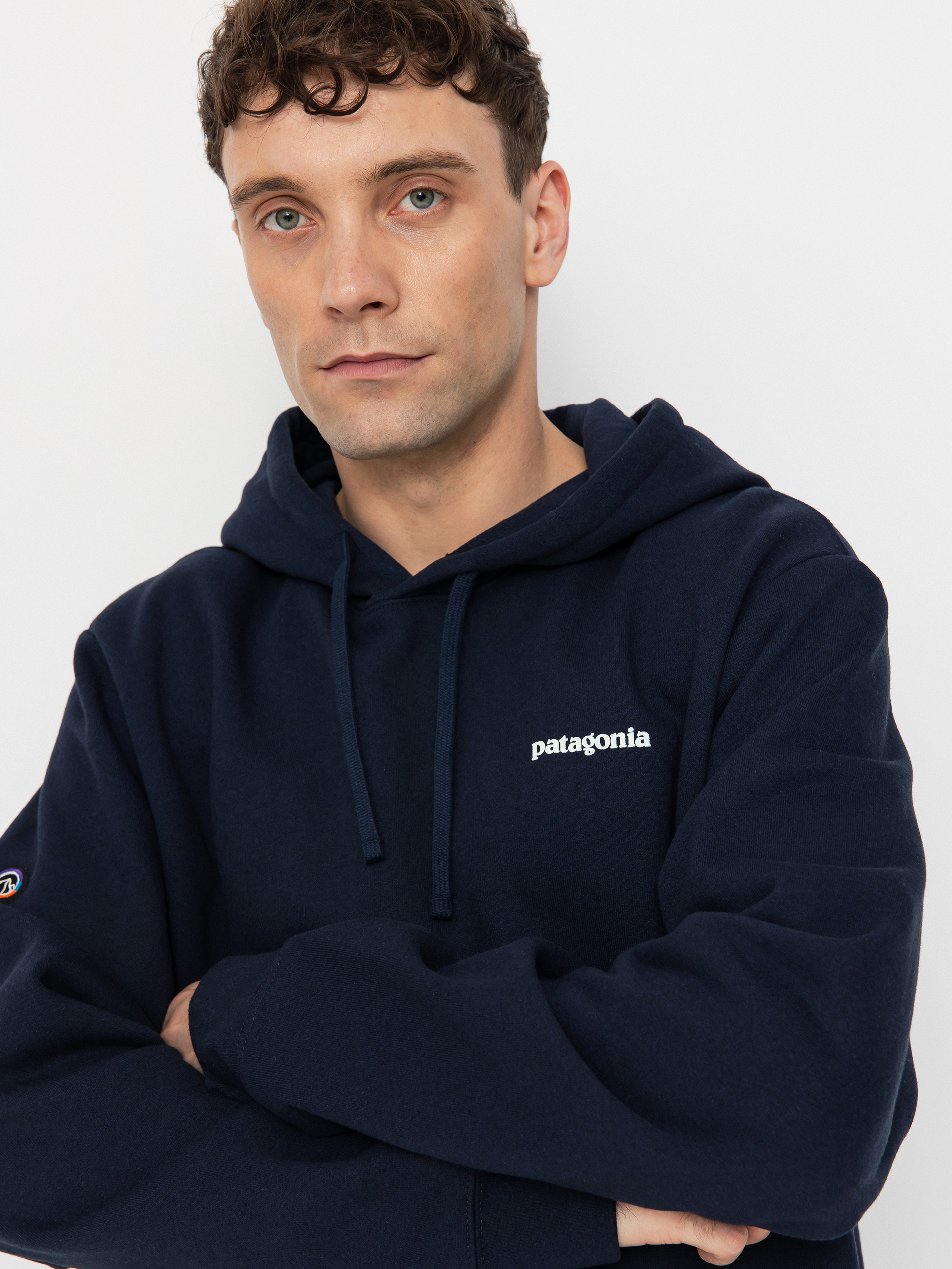 Hanorac cu glugă Patagonia Fitz Roy Icon Uprisal HD (new navy)