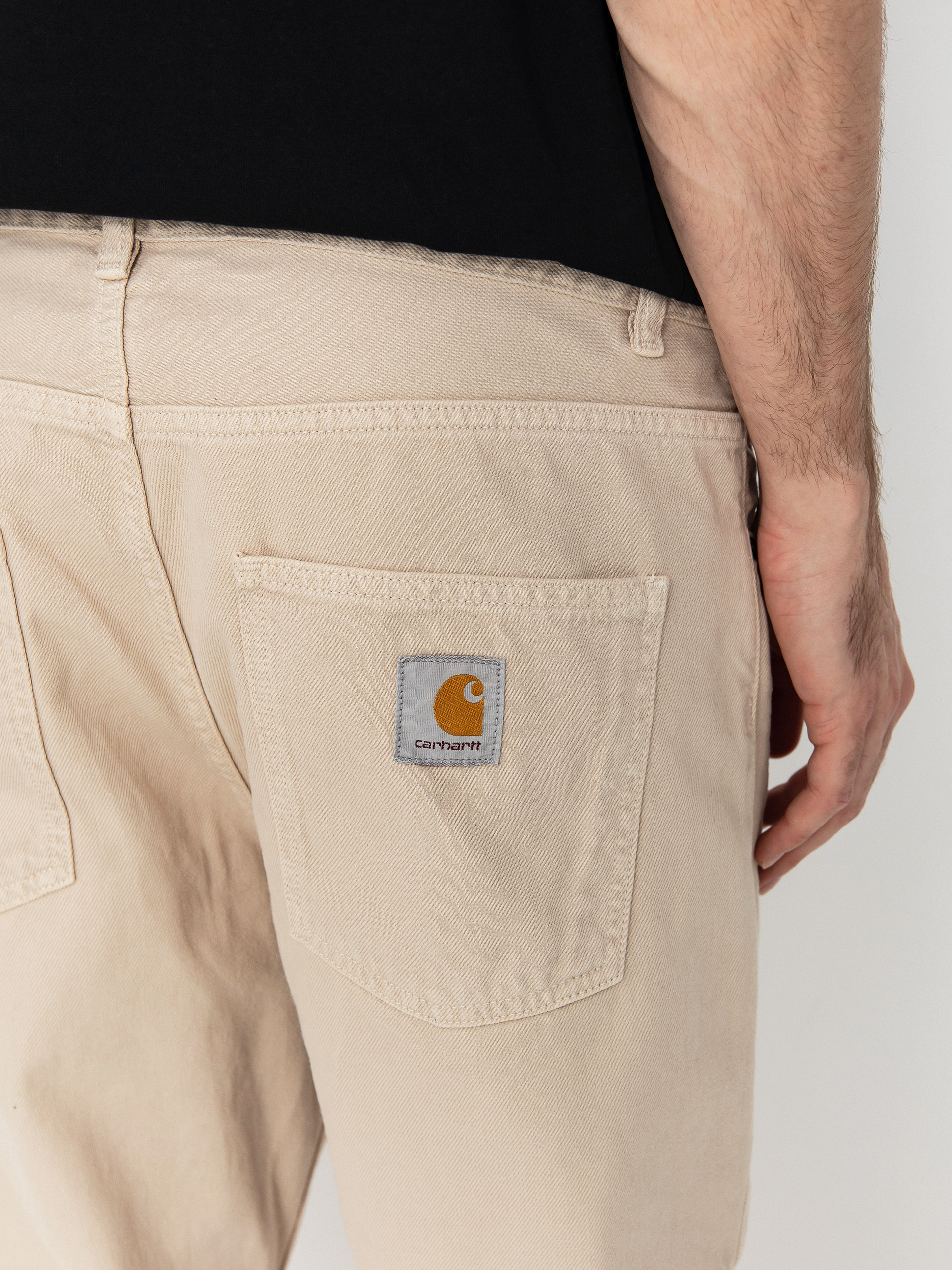Pantaloni Carhartt WIP Newel (fleur de sel)