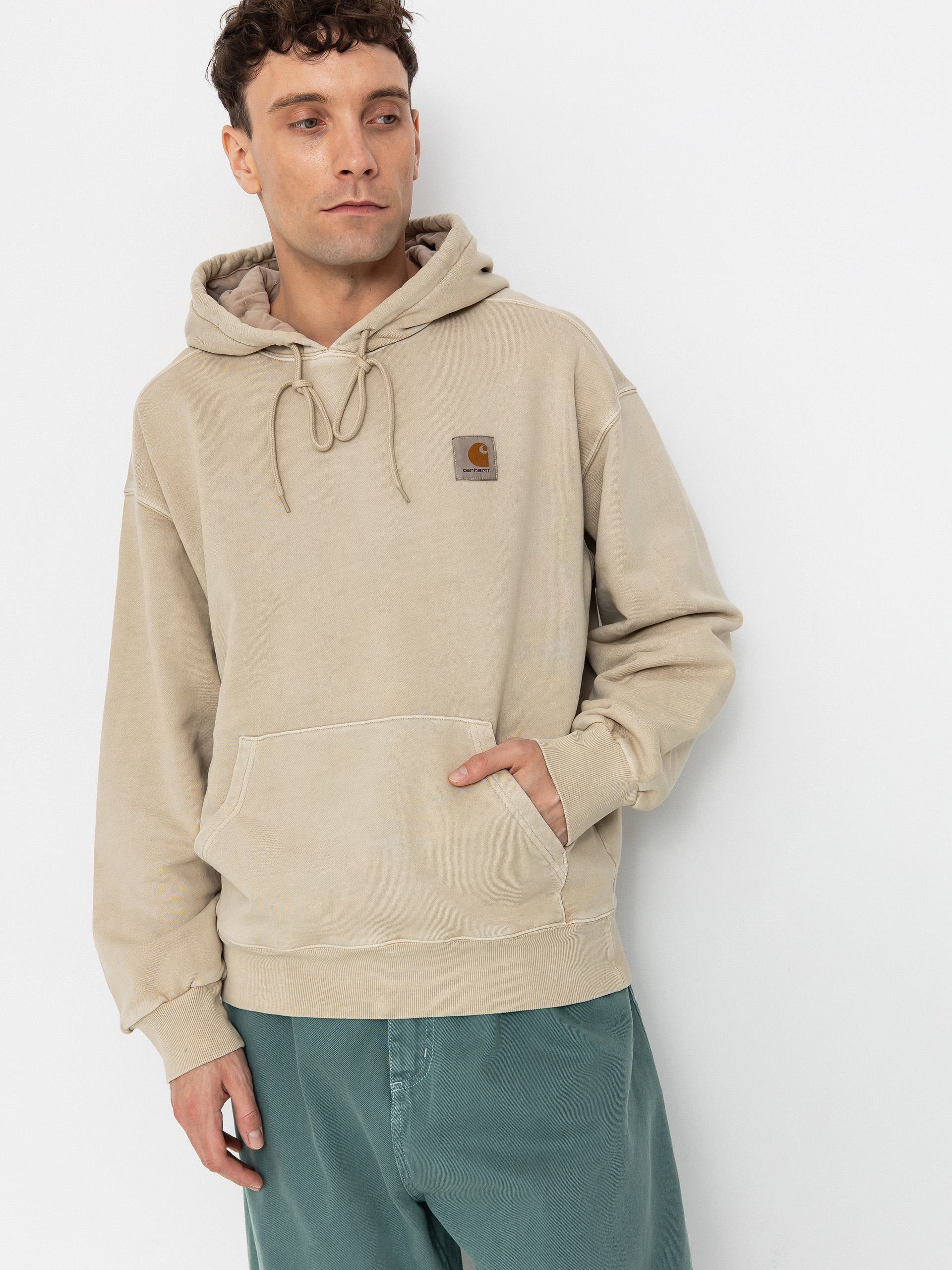 Hanorac cu glugă Carhartt WIP Nelson HD (fleur de sel)