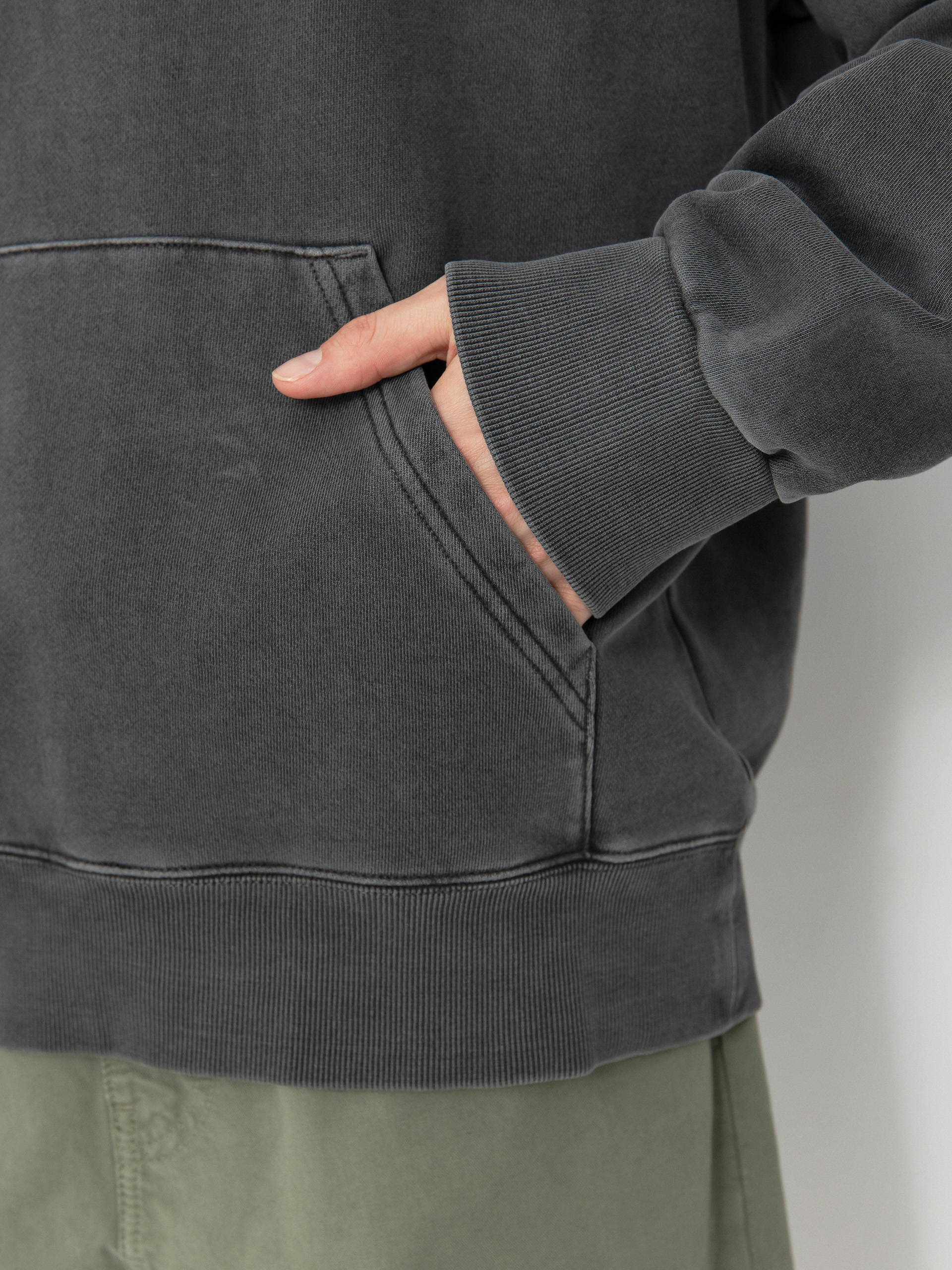 Hanorac cu glugă Carhartt WIP Nelson HD (graphite)