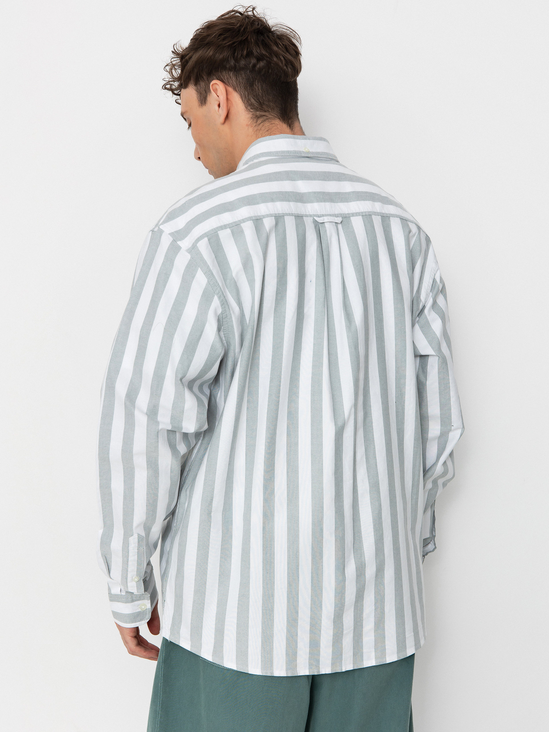 Cămașă Carhartt WIP Dillion (dillion stripe/park/white)