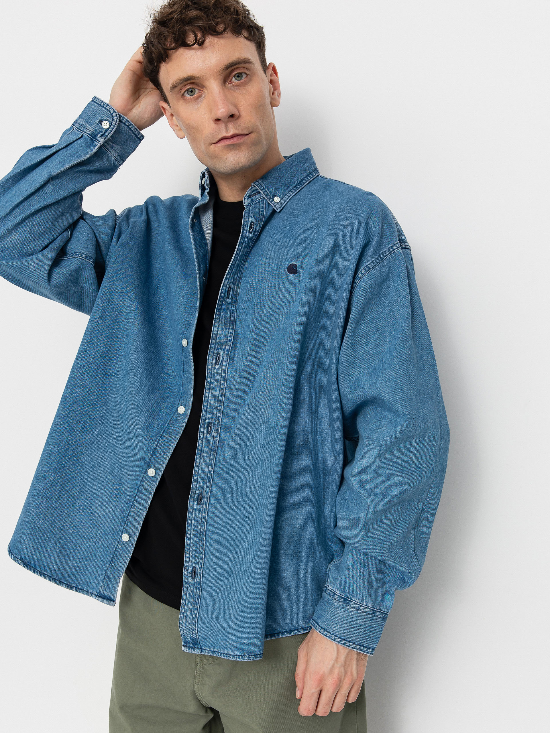 Cămașă Carhartt WIP Lucas (blue)