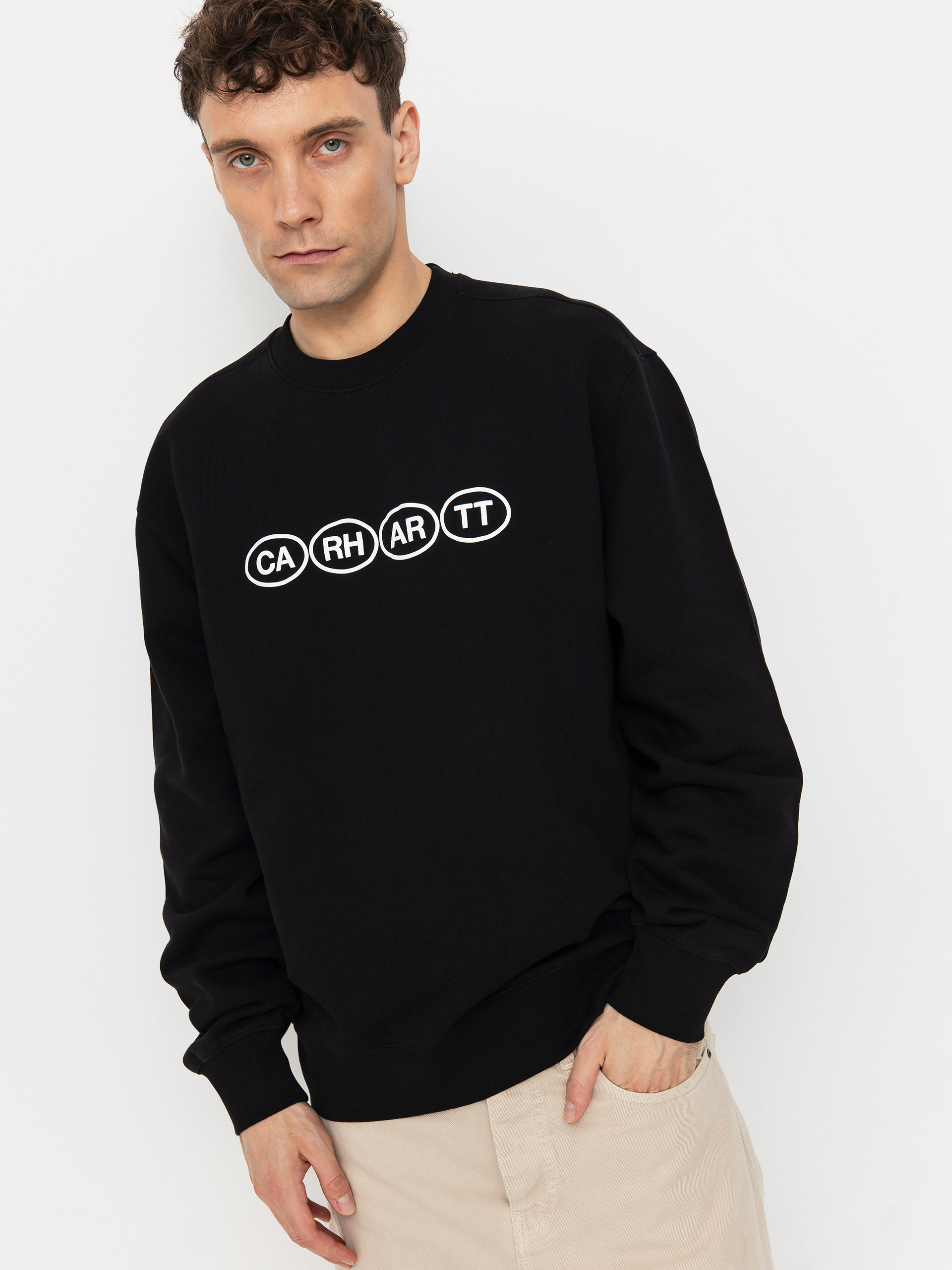 Hanorac Carhartt WIP Bumper (black/white)