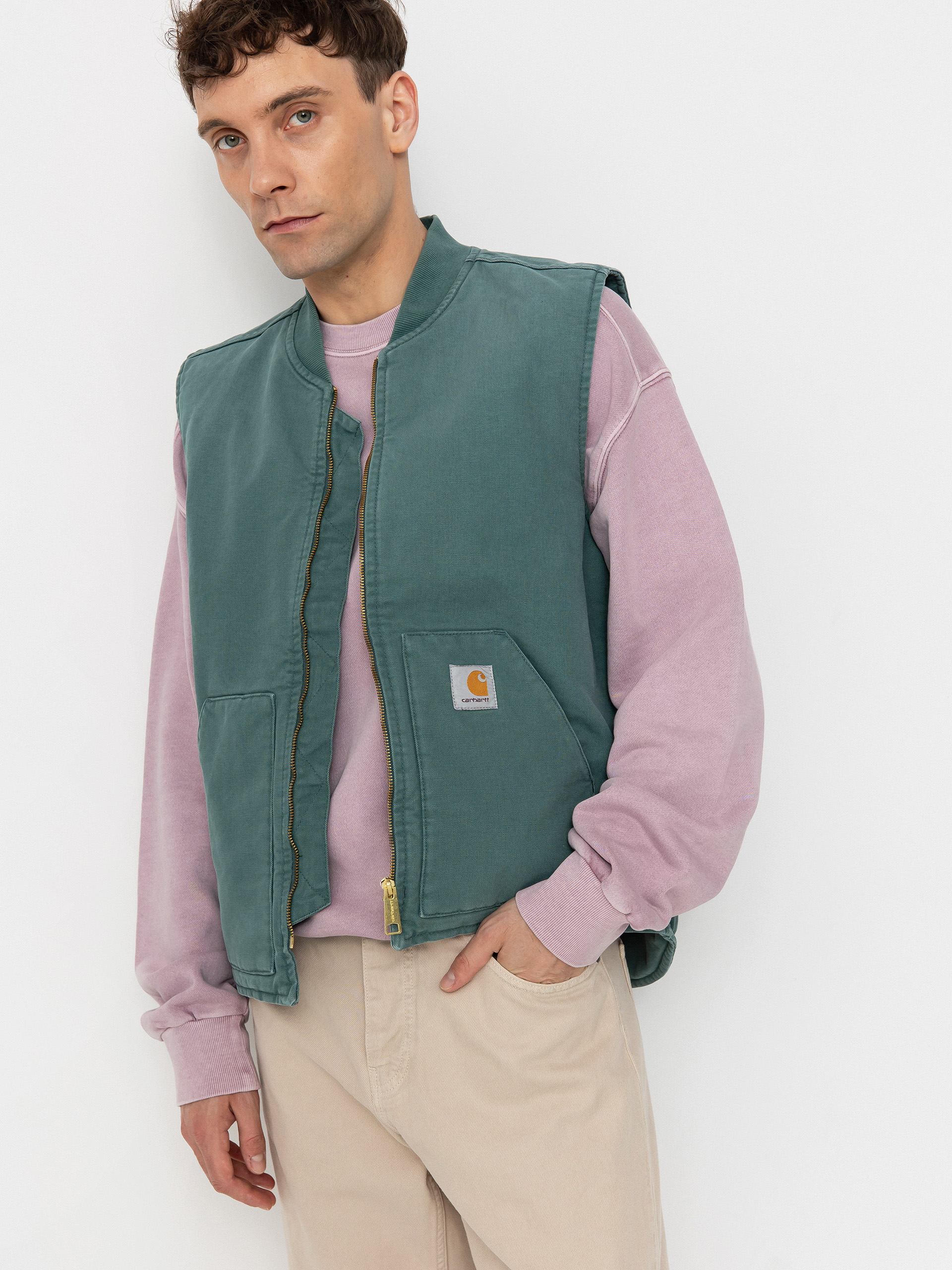 Vestu0103 Carhartt WIP Classic (silver pine)