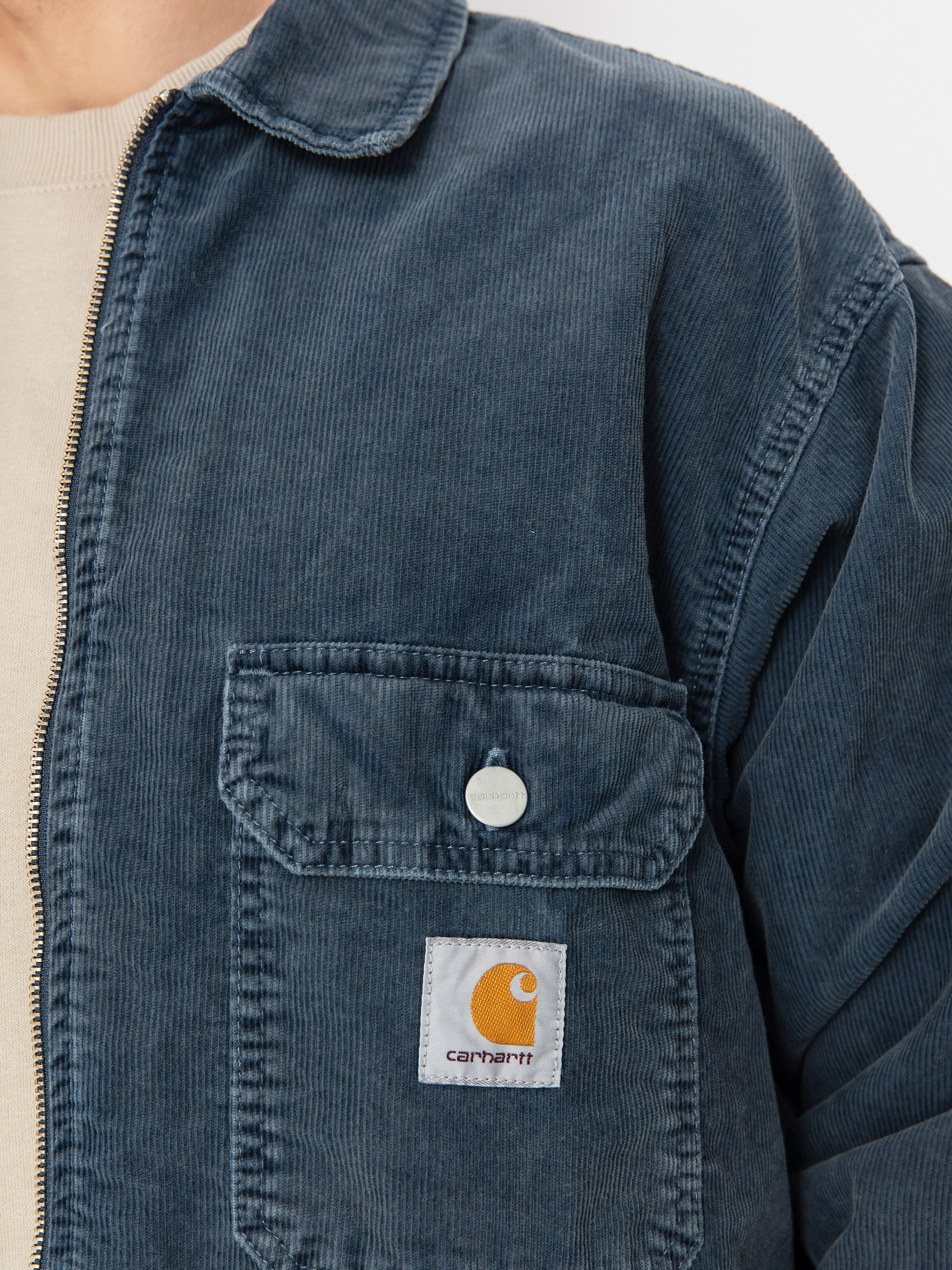 Geacă Carhartt WIP Reynold (dusky blue)
