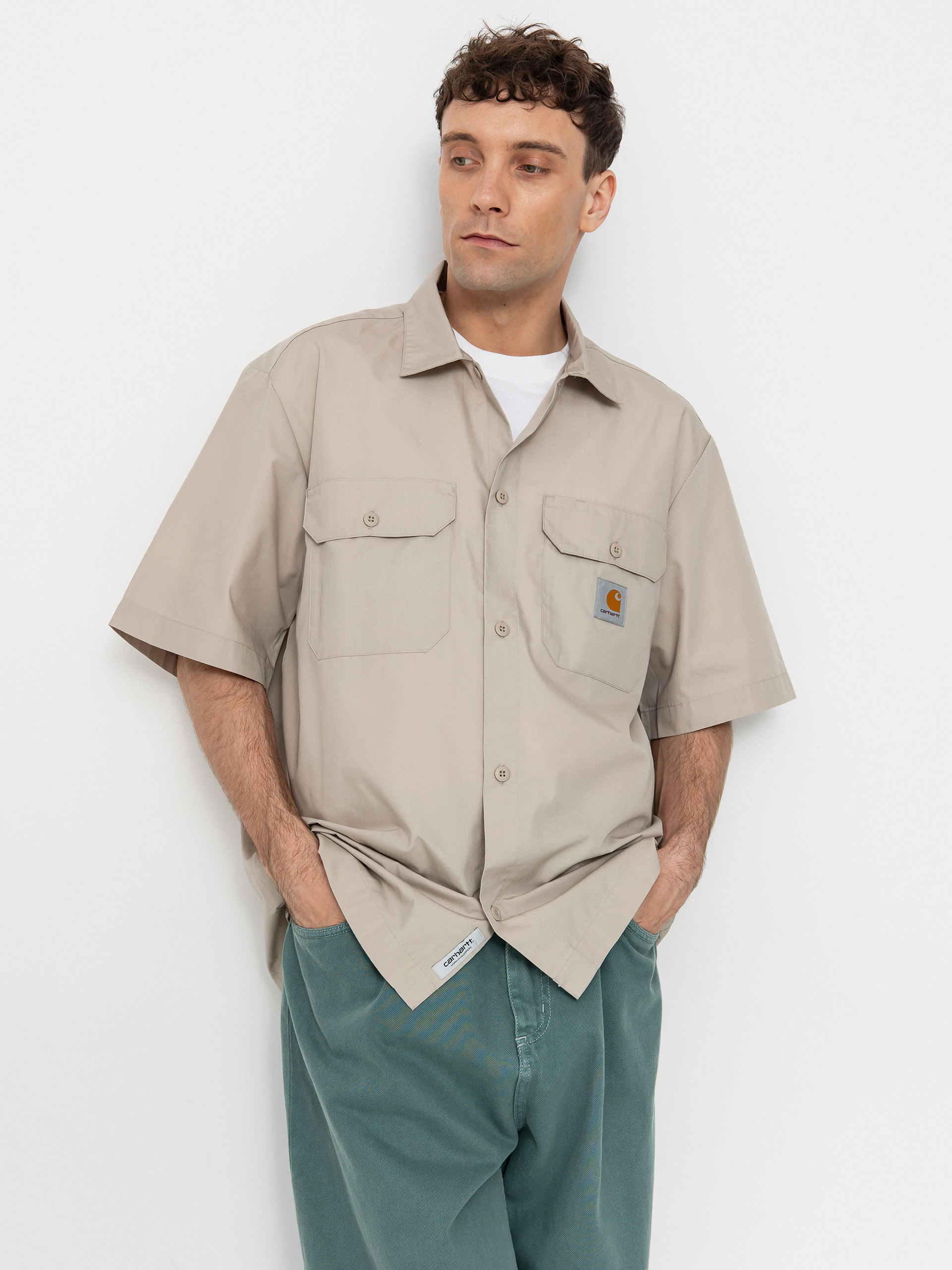 Cămașă Carhartt WIP Craft (dusky beige)