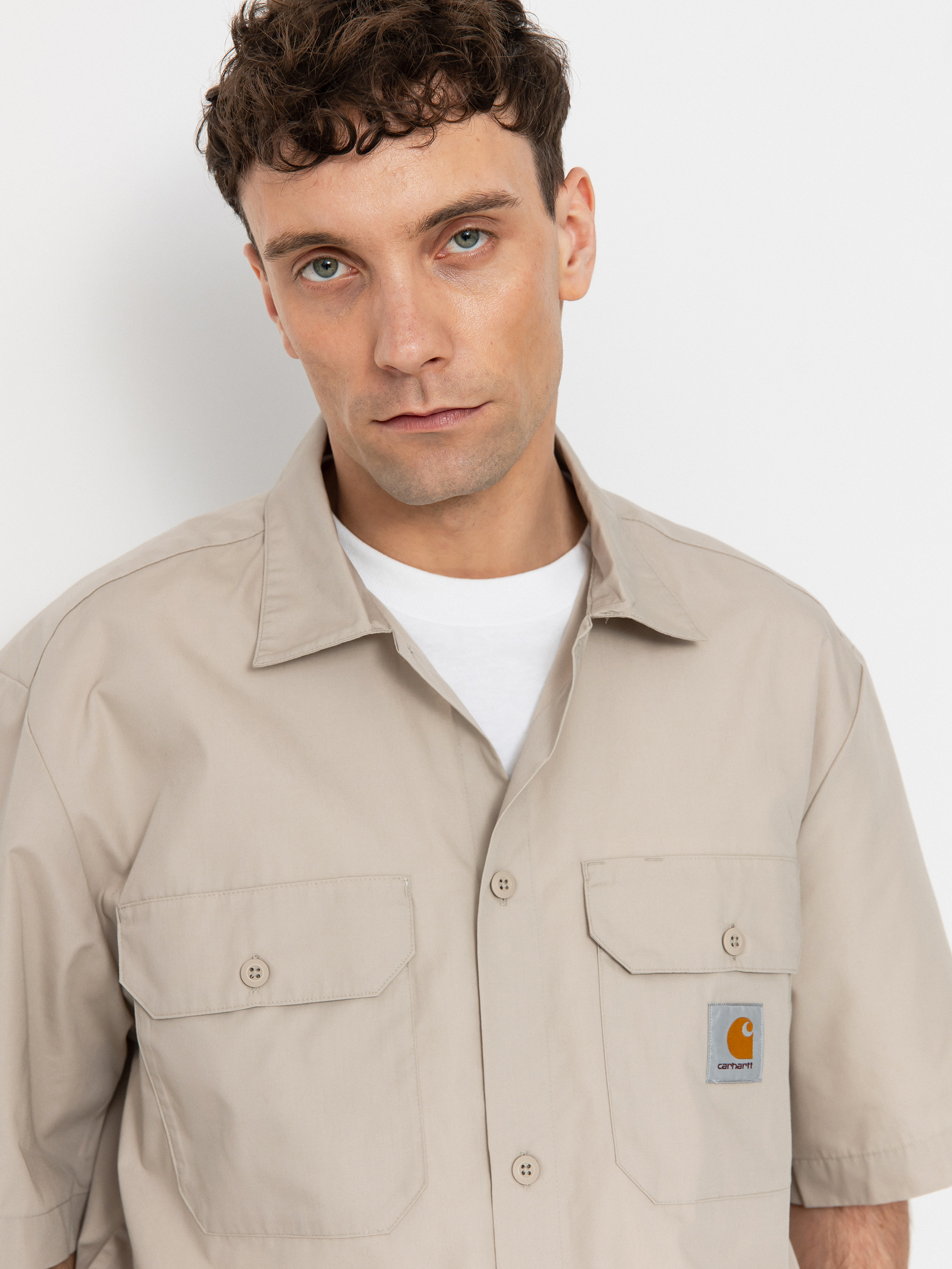 Cămașă Carhartt WIP Craft (dusky beige)