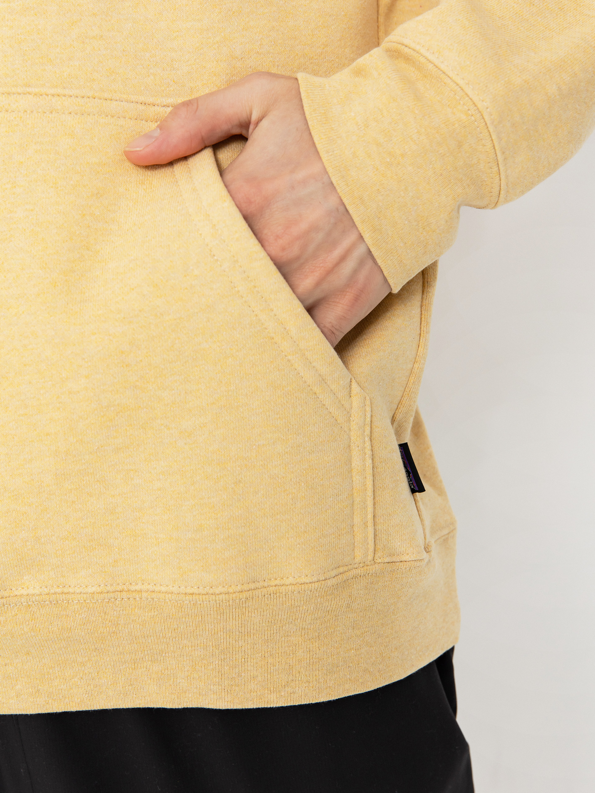 Hanorac cu glugă Patagonia Boardshort Logo Uprisal HD (beeswax tan)