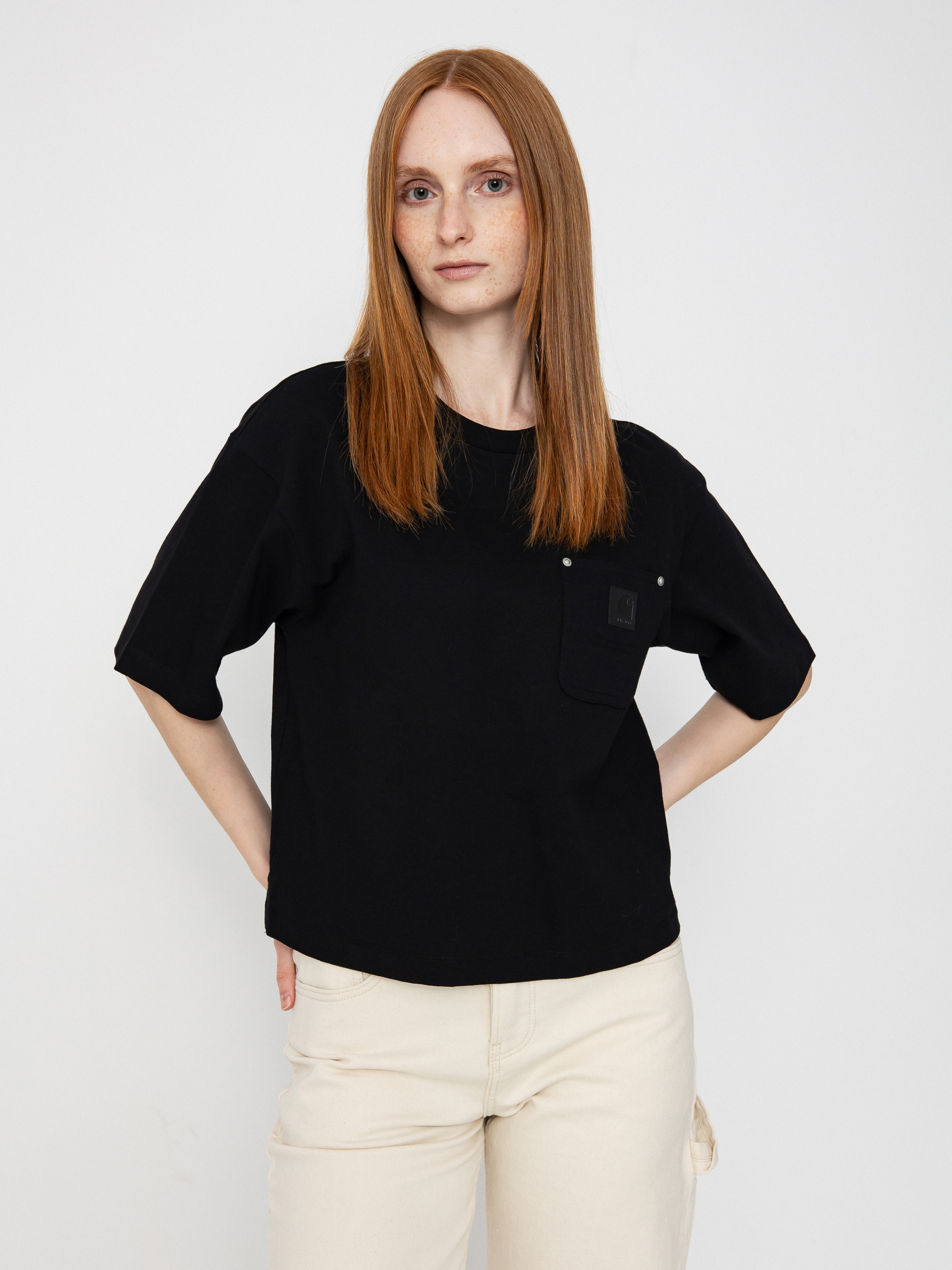Tricou Carhartt WIP Eldon Wmn (black)