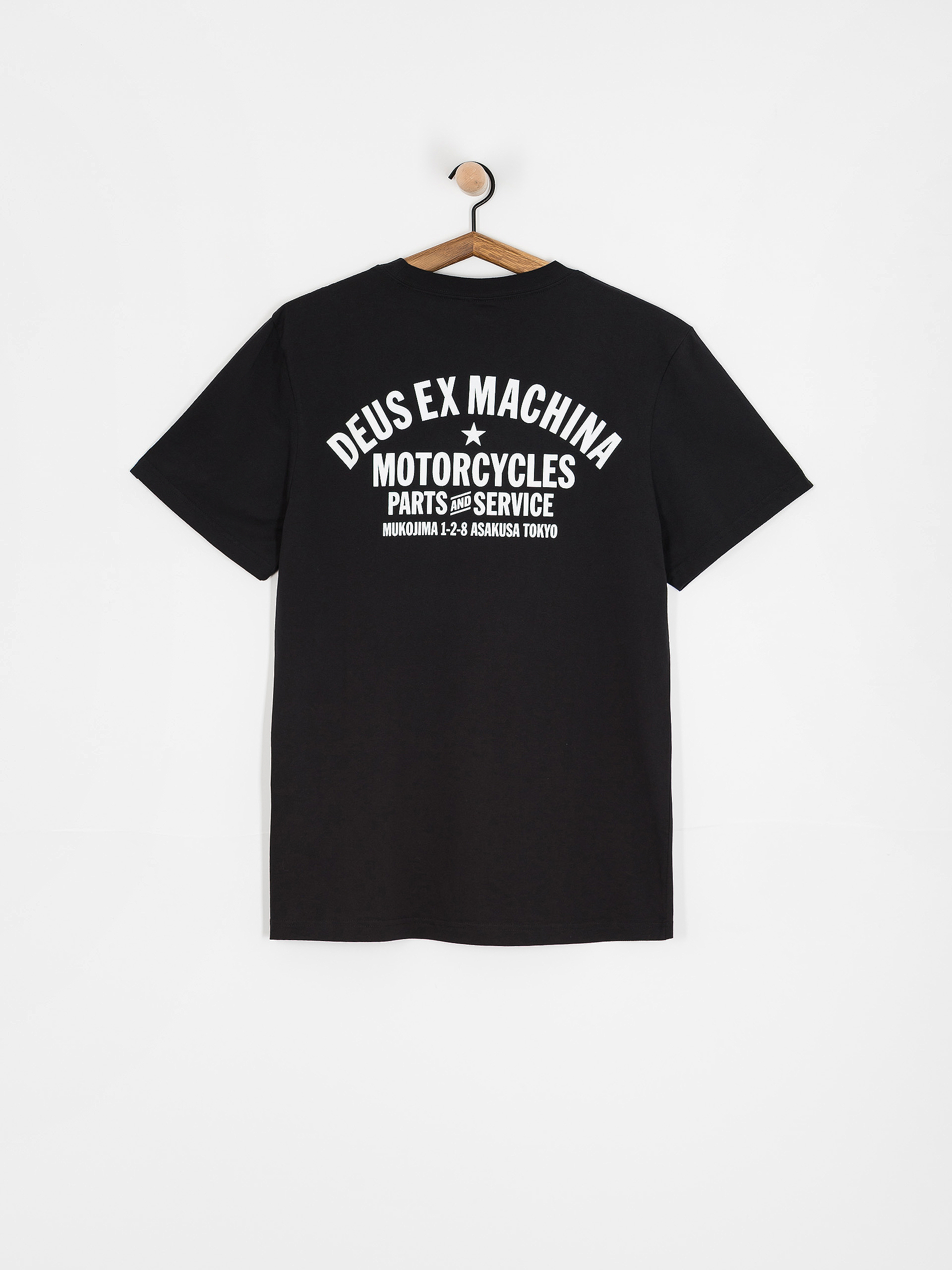 Tricou Deus Ex Machina Tokyo Address (black)
