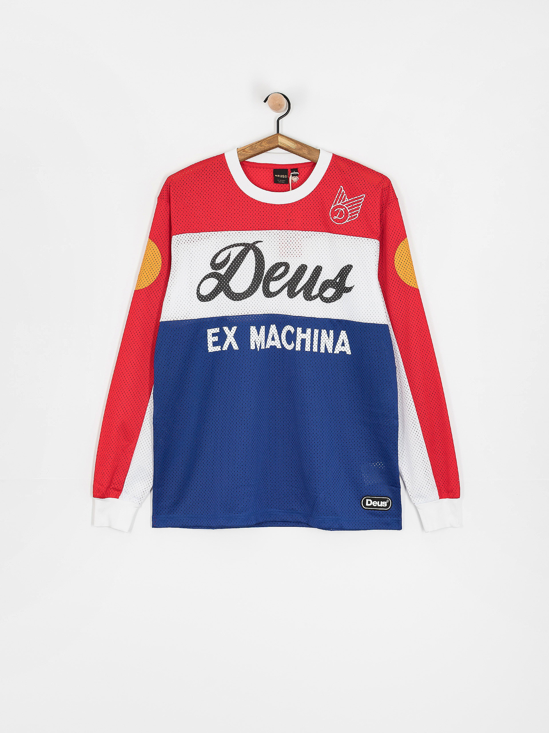 Longsleeve Deus Ex Machina Saber Moto Jersey (tri colour)