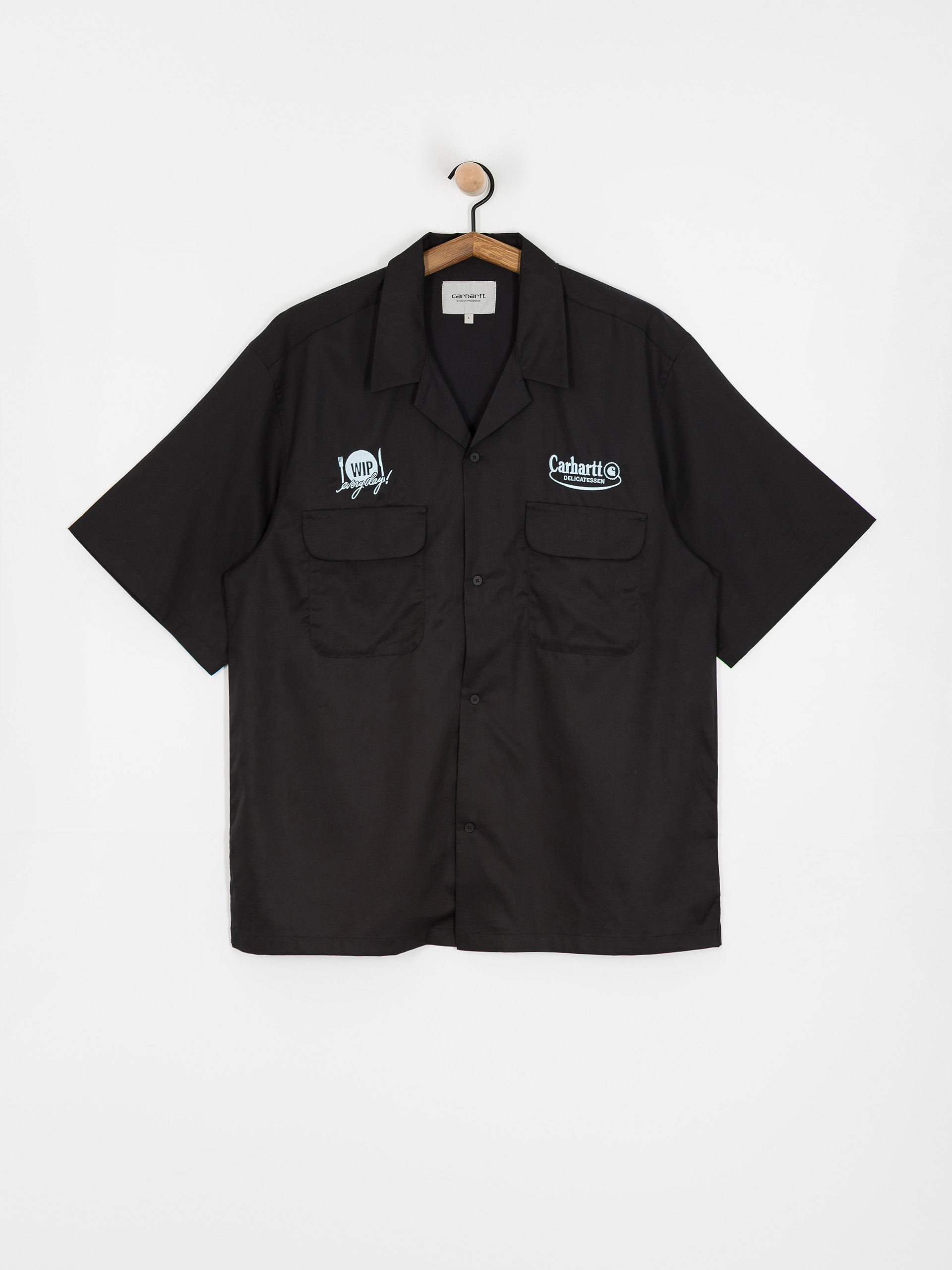 Cămașă Carhartt WIP Deli (black/bluebird)
