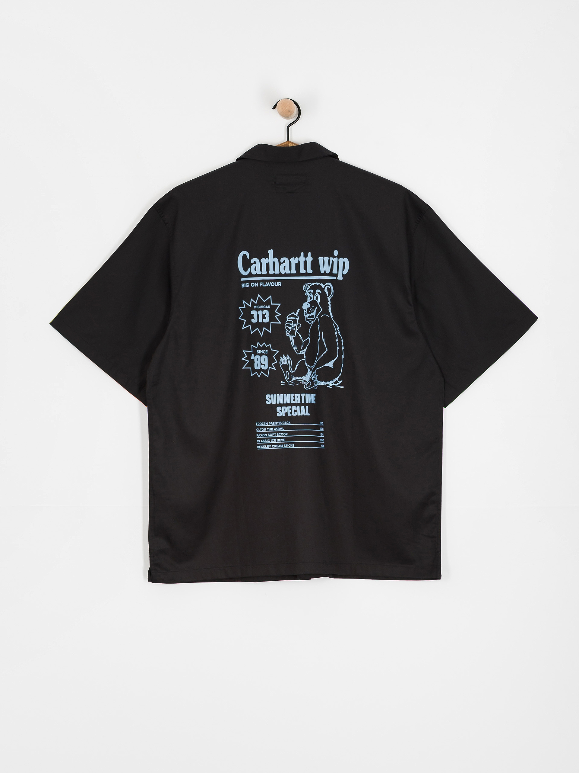 Cămașă Carhartt WIP Deli (black/bluebird)