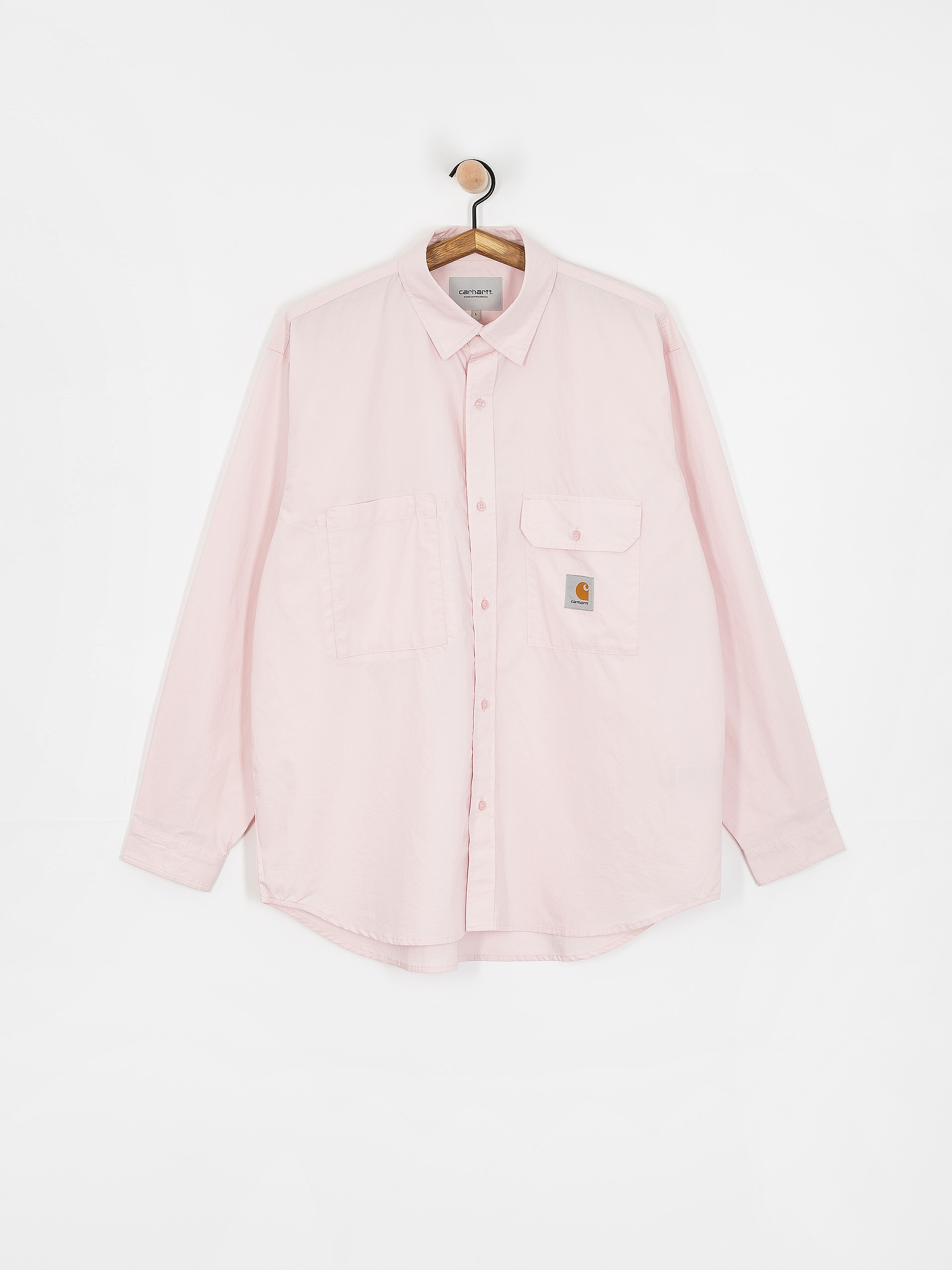 Cămașă Carhartt WIP Irwin (air pink)