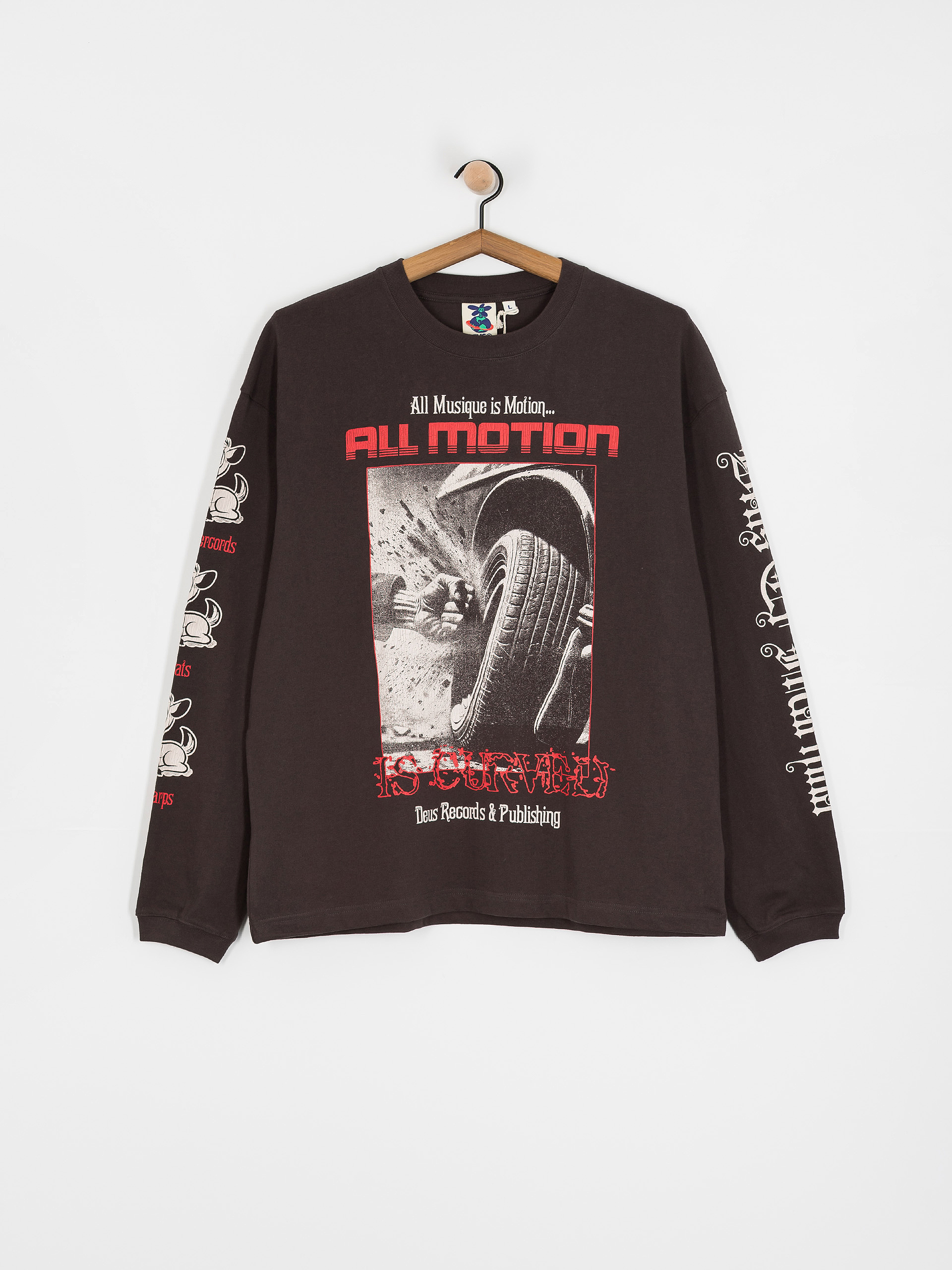 Longsleeve Deus Ex Machina Dancing Ghost