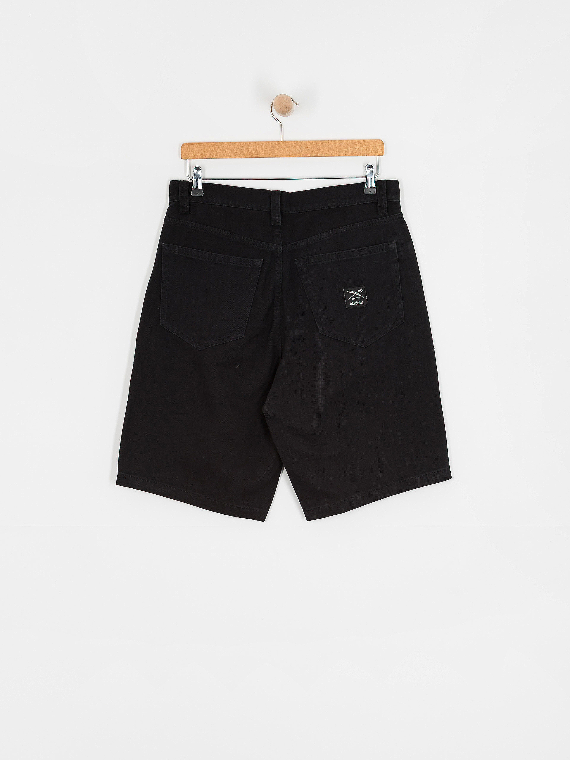 Pantaloni scurți Iriedaily Nanolo (black)